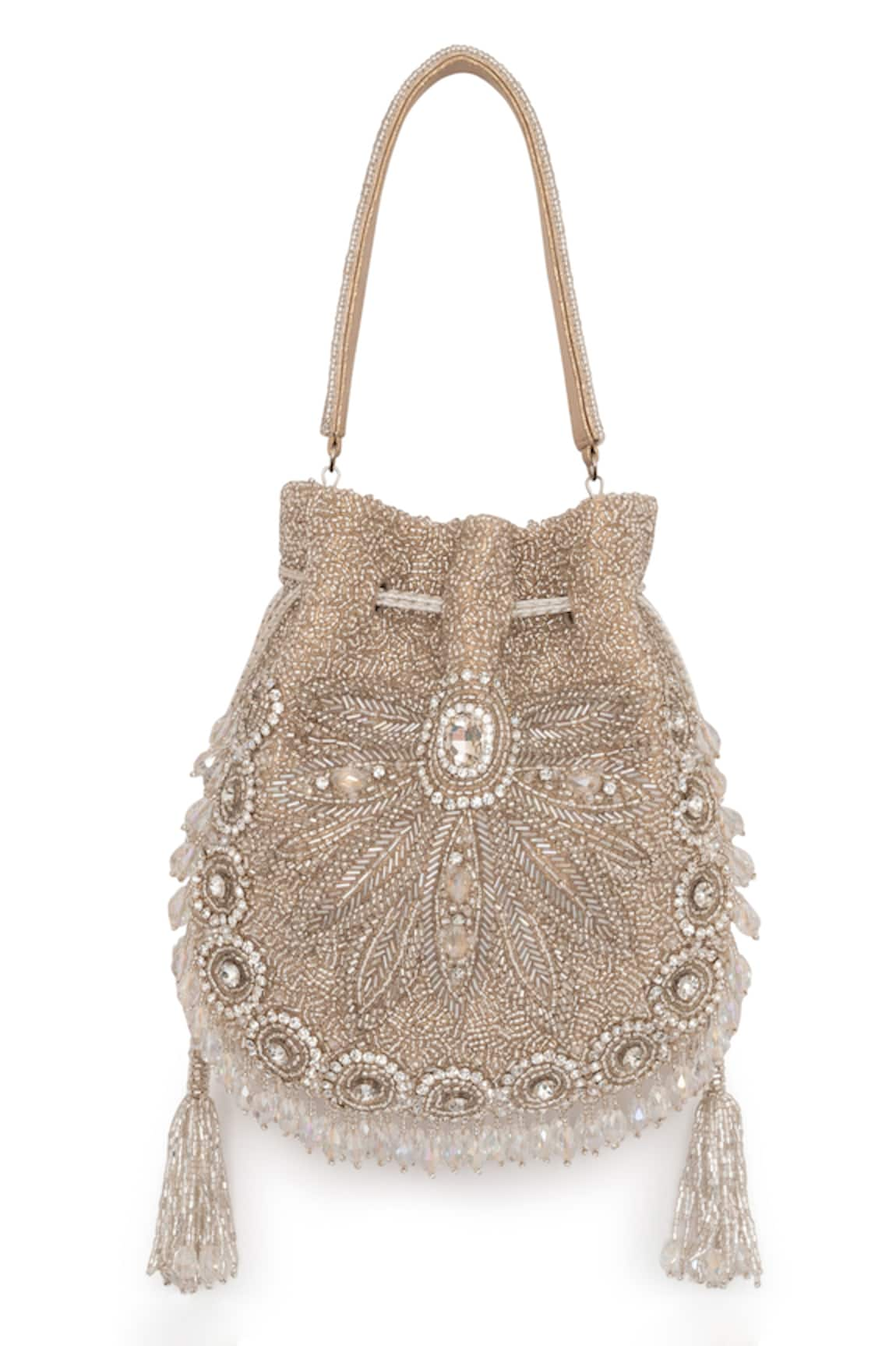 Beau Monde Zara Stone Embellished Potli