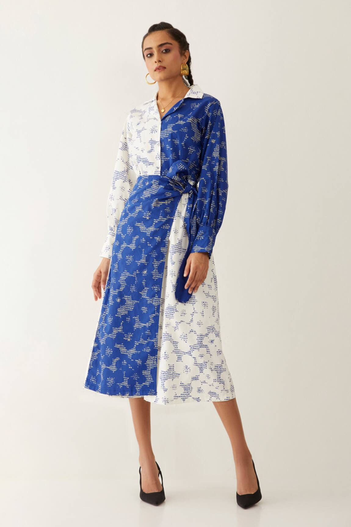 Son Of A Noble Snob Freya Void Print Dress