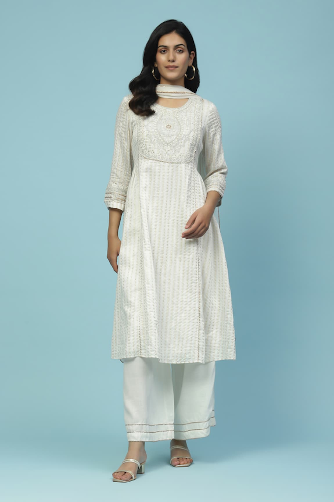 Aarke Ritu Kumar Laviza Embroidered Kurta Set