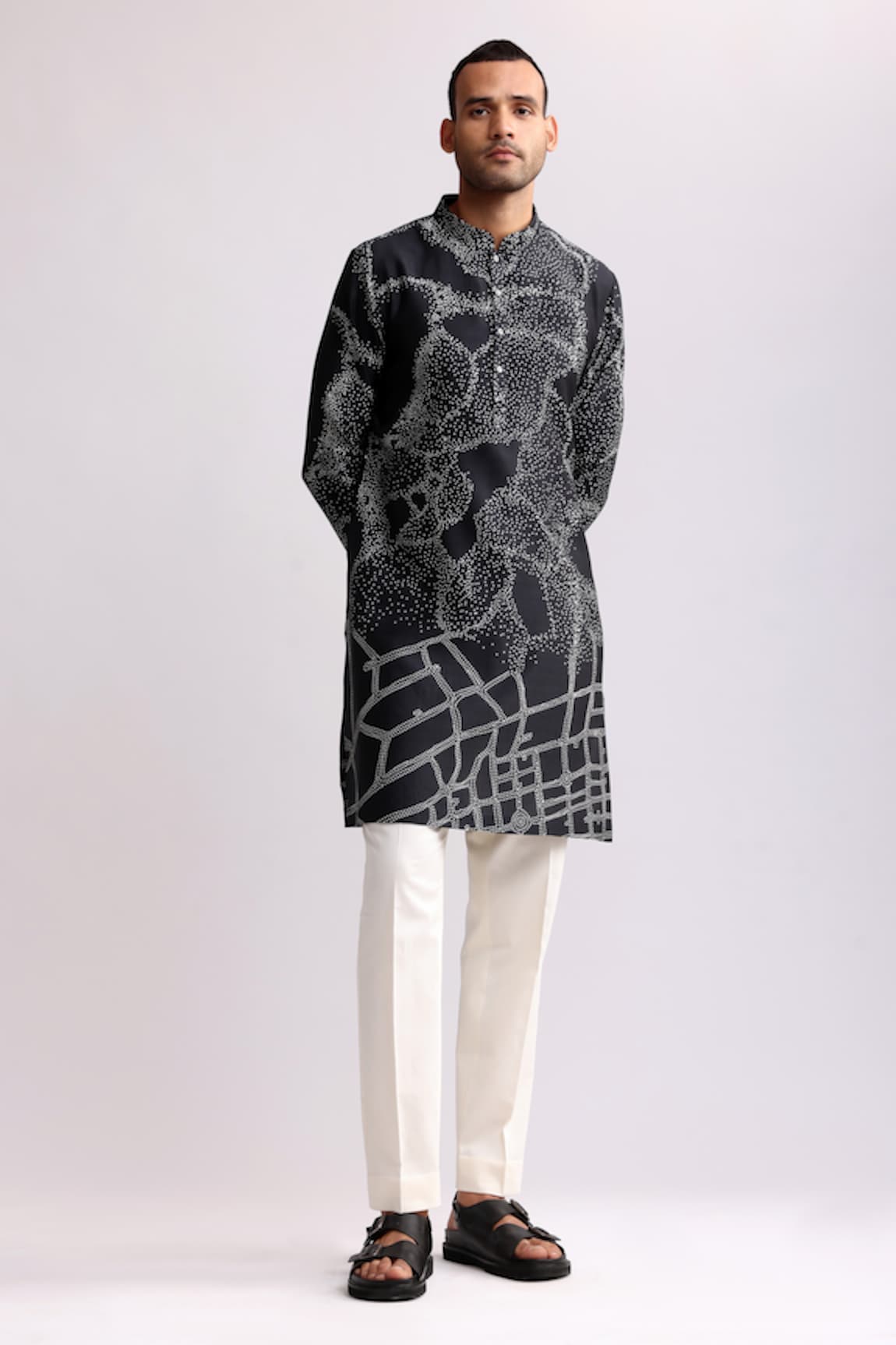 Countrymade Normandy Dot Print Kurta