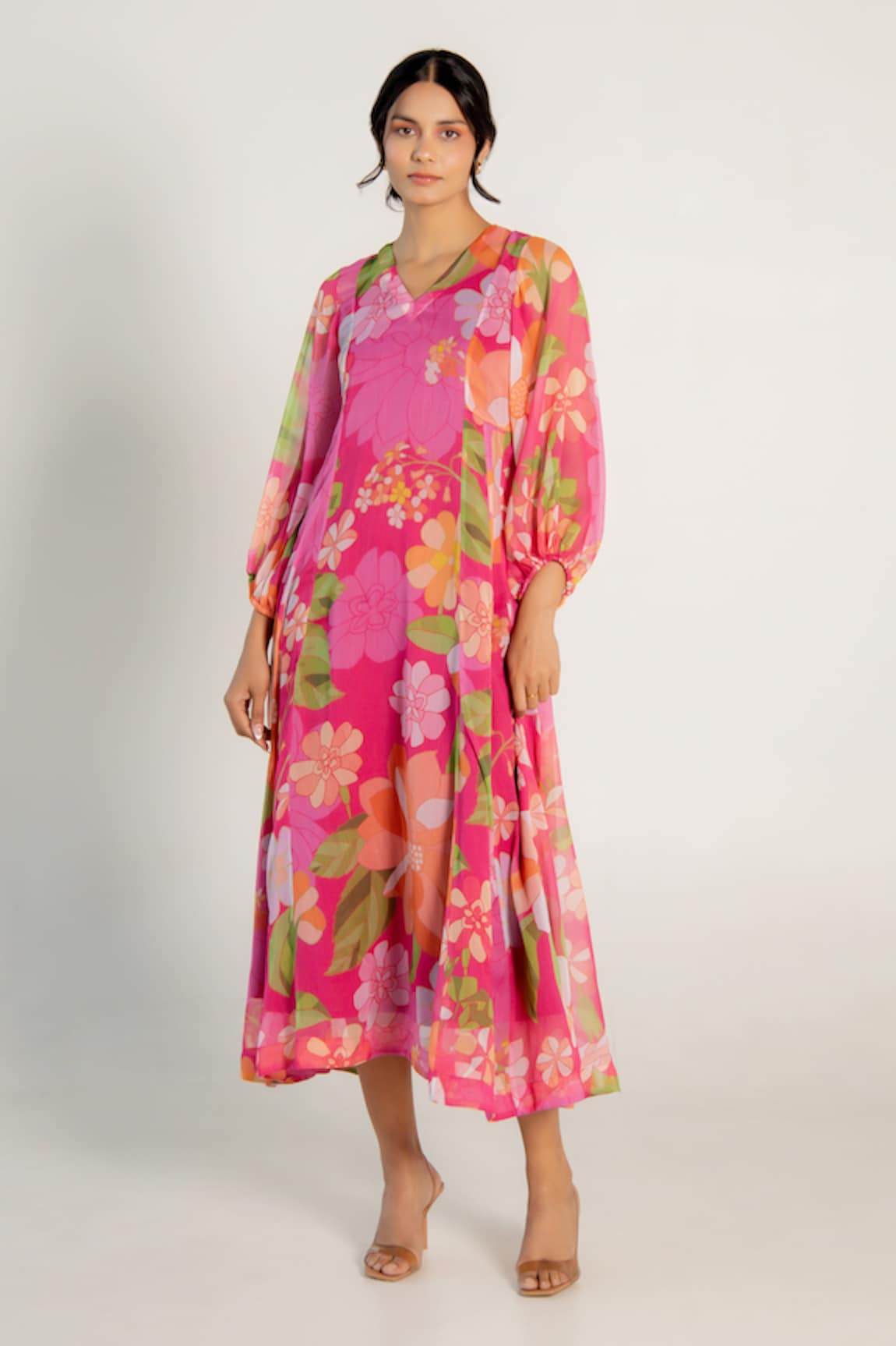 AROOP SHOP INDIA Alcia Floral Print Kurta