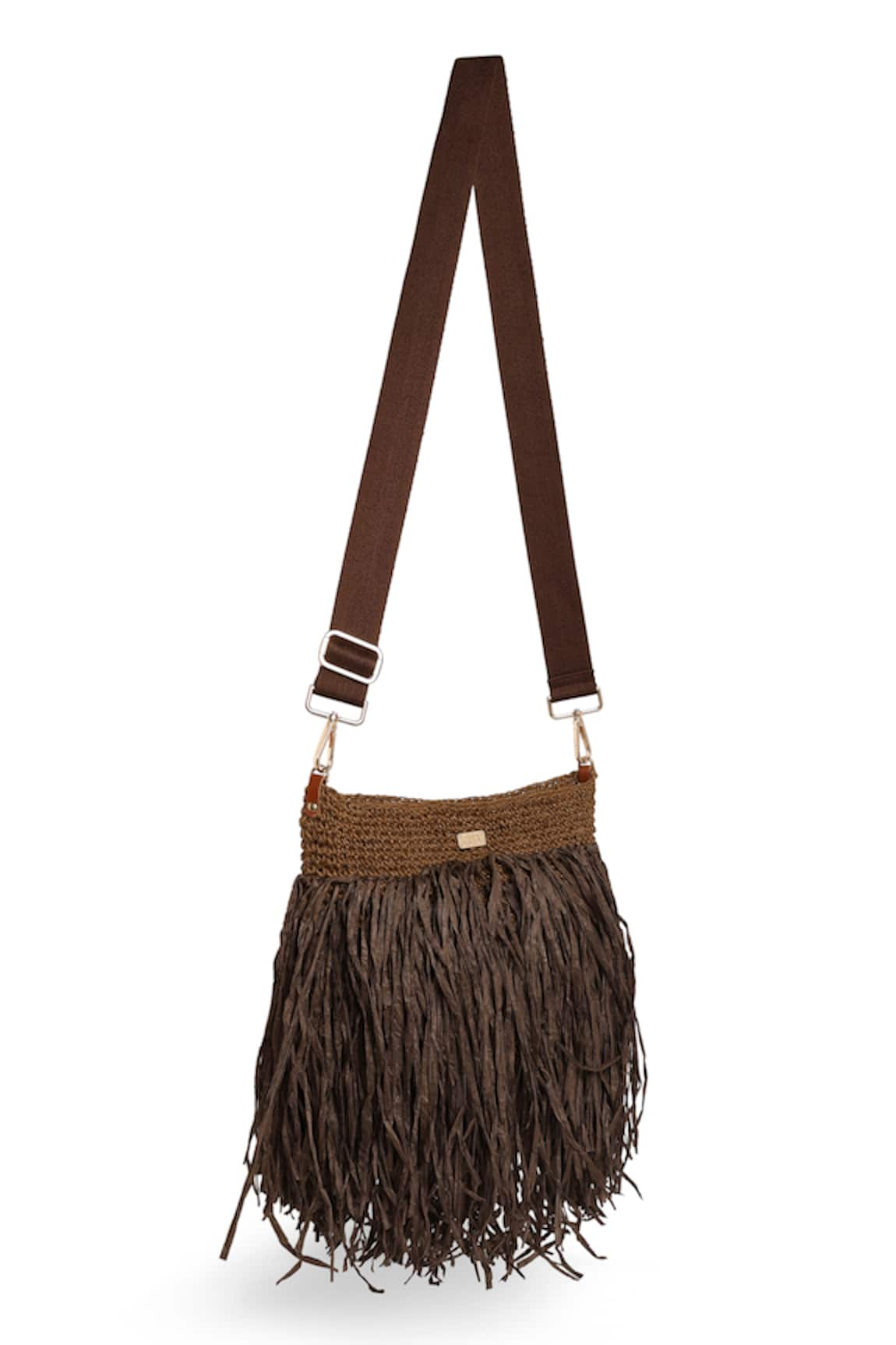 JENA Tassel Fringed Bucket Bag