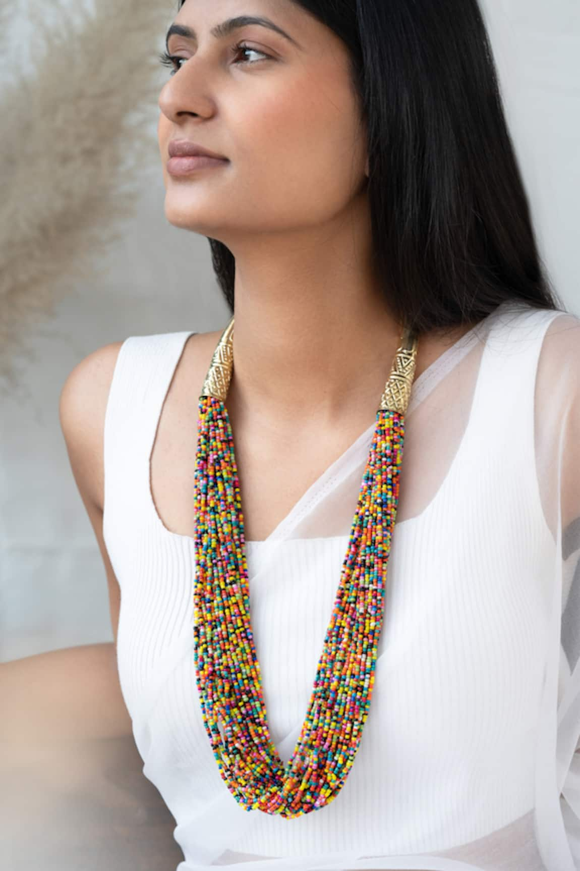 Do Taara Bead Multi-Layer Necklace