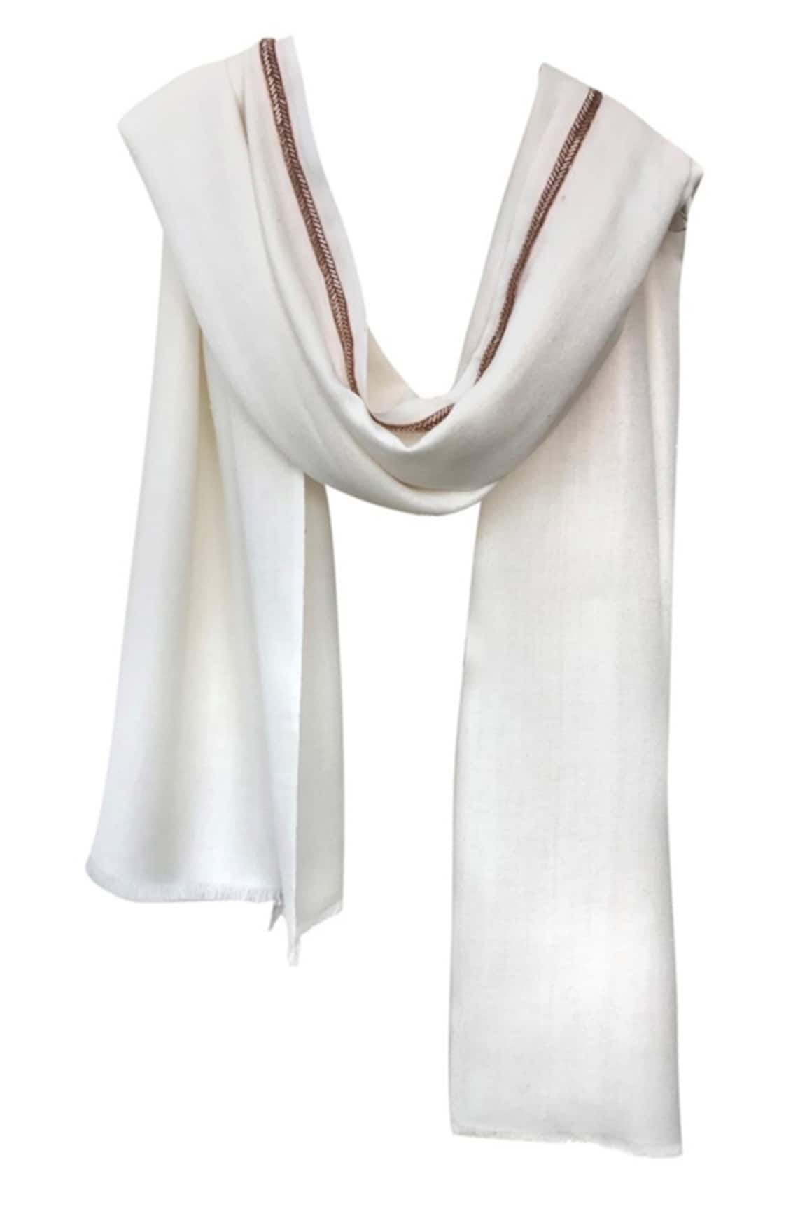 Pashma Hem Work Scarf