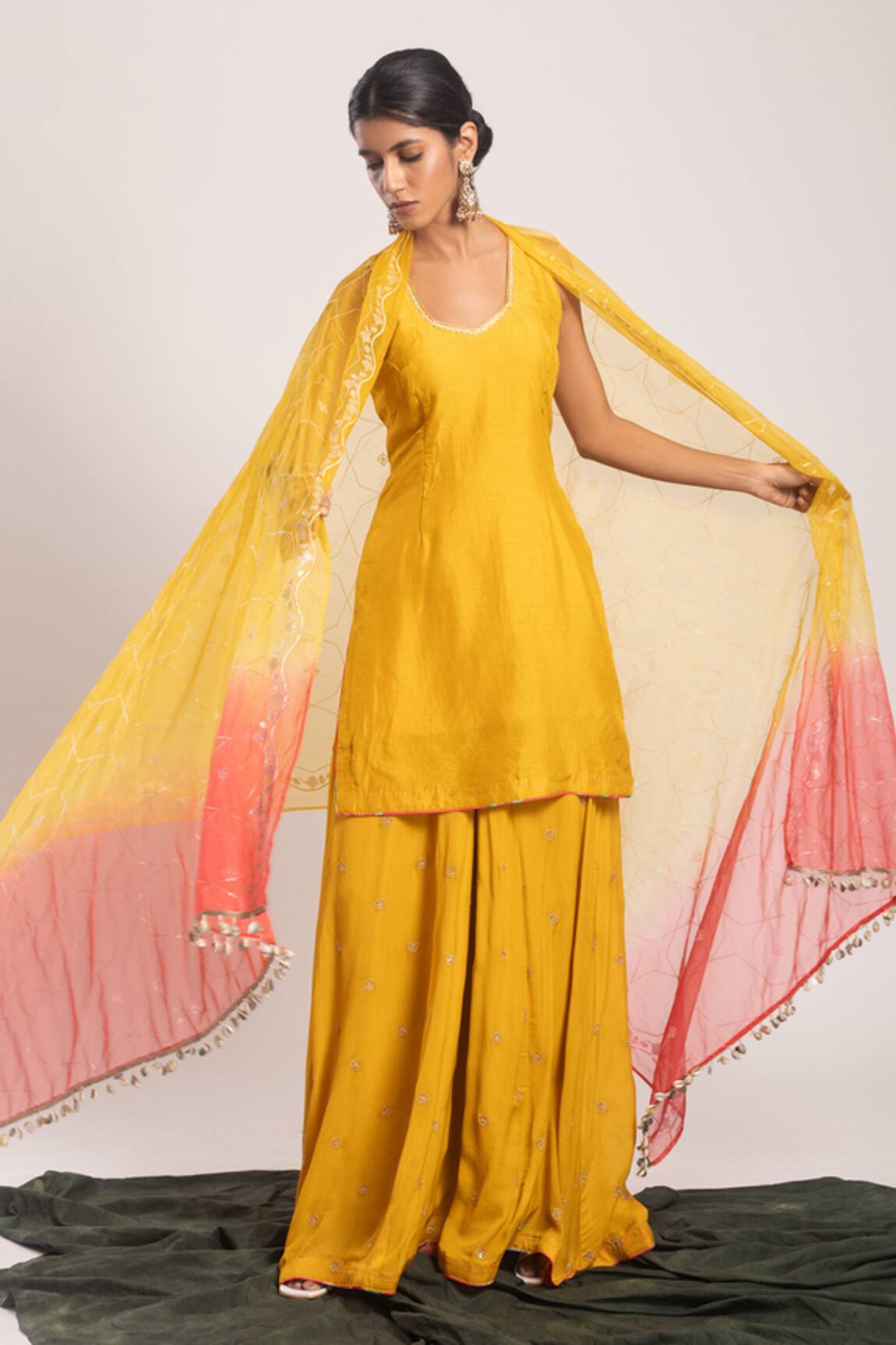 Tuli Pitah Embroidered Dupatta 
