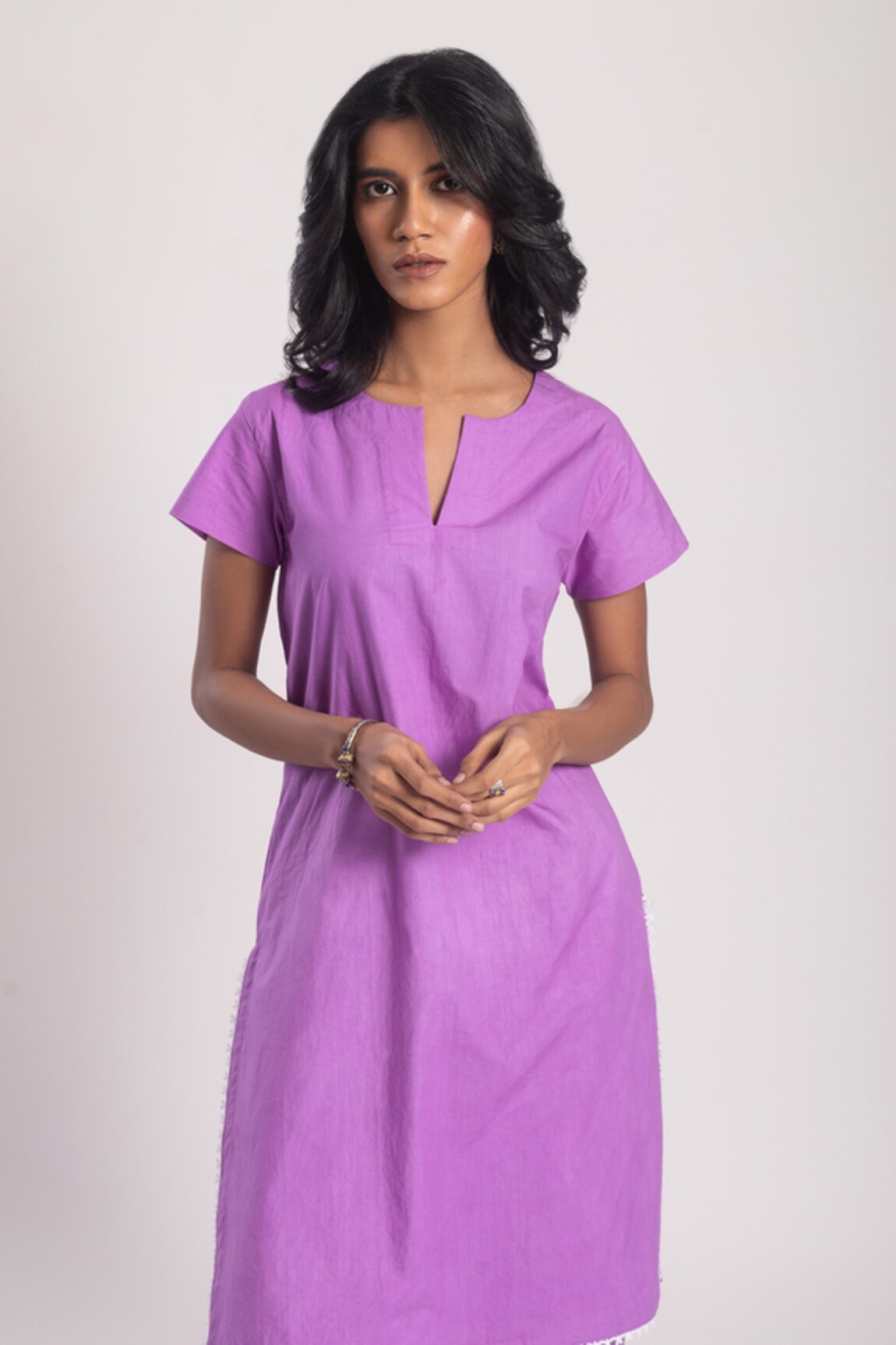 Avaha Reva Lace Bordered Kurta