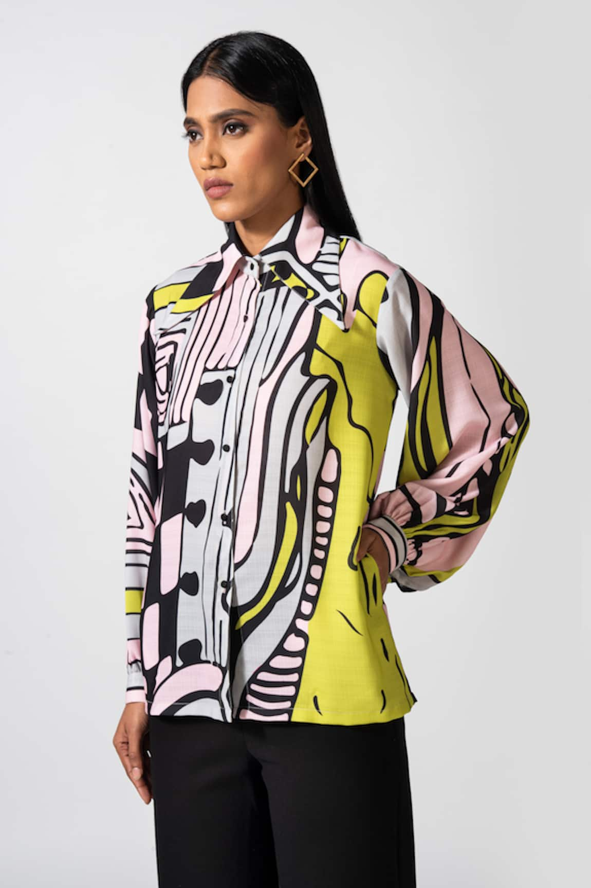 Pocketful Of Cherrie Dolce Sogno Printed Shirt