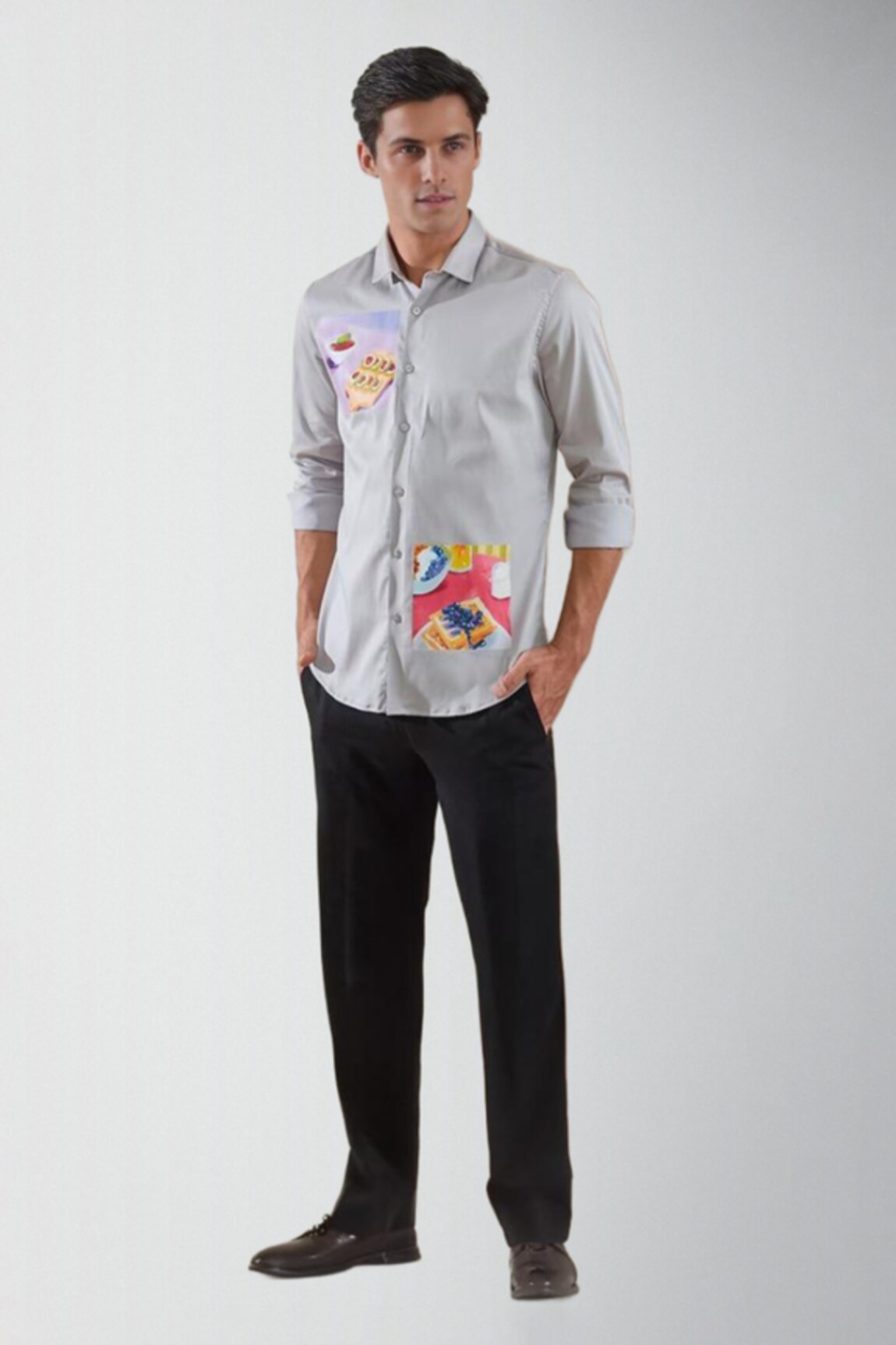 HeSpoke Brunch Print Shirt