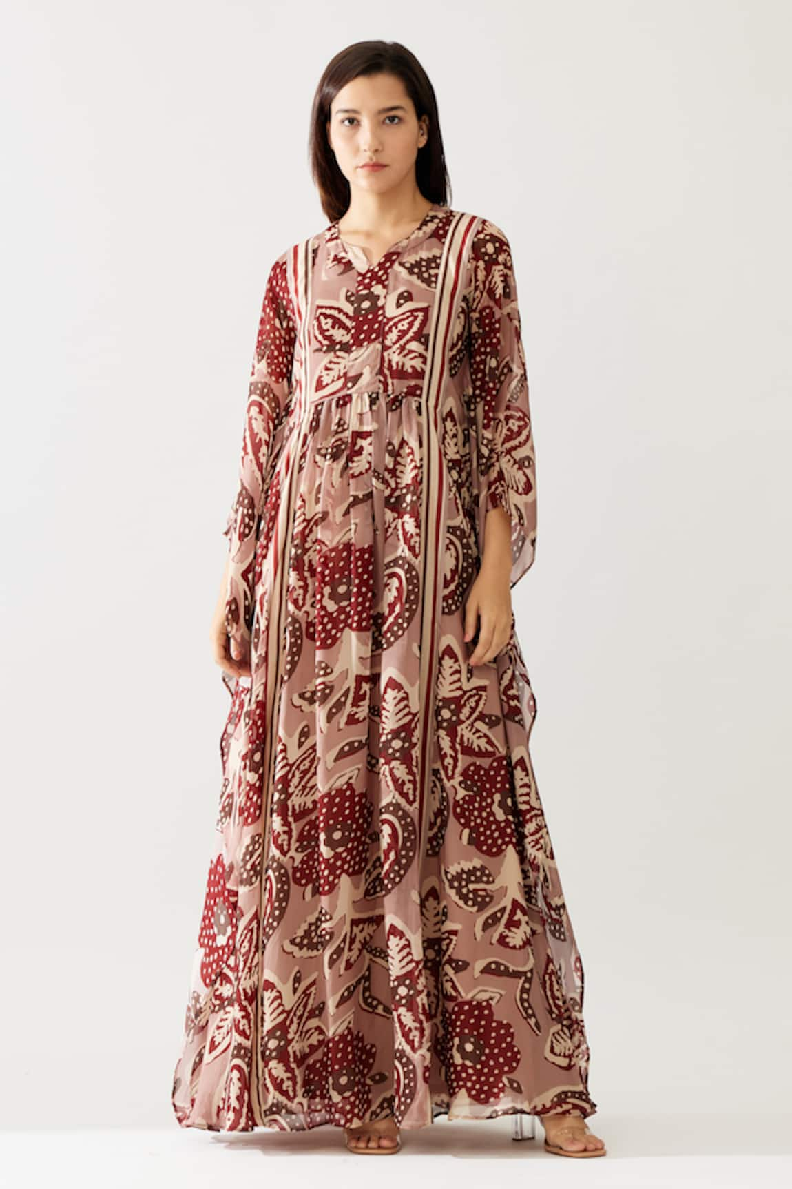 KoAi Floral Print Kaftan