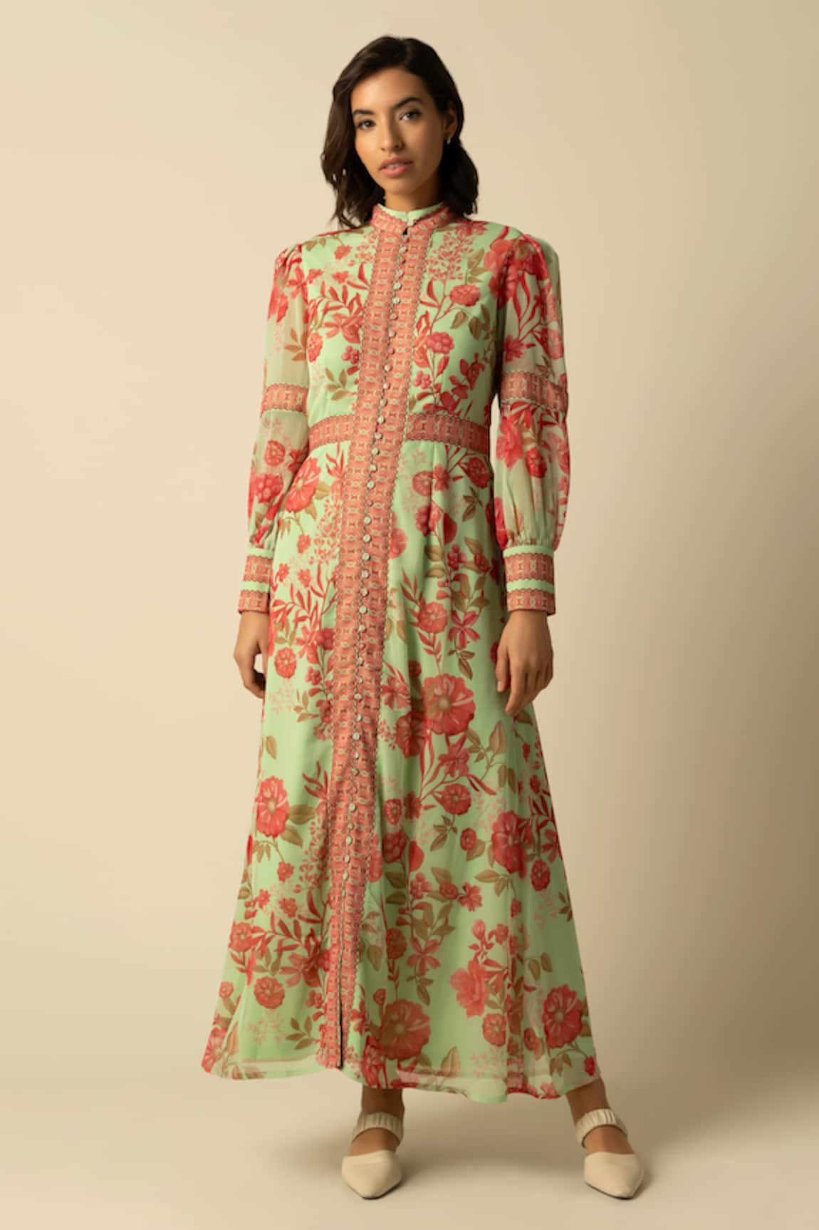 RAISHMA Aspen Floral Print Dress