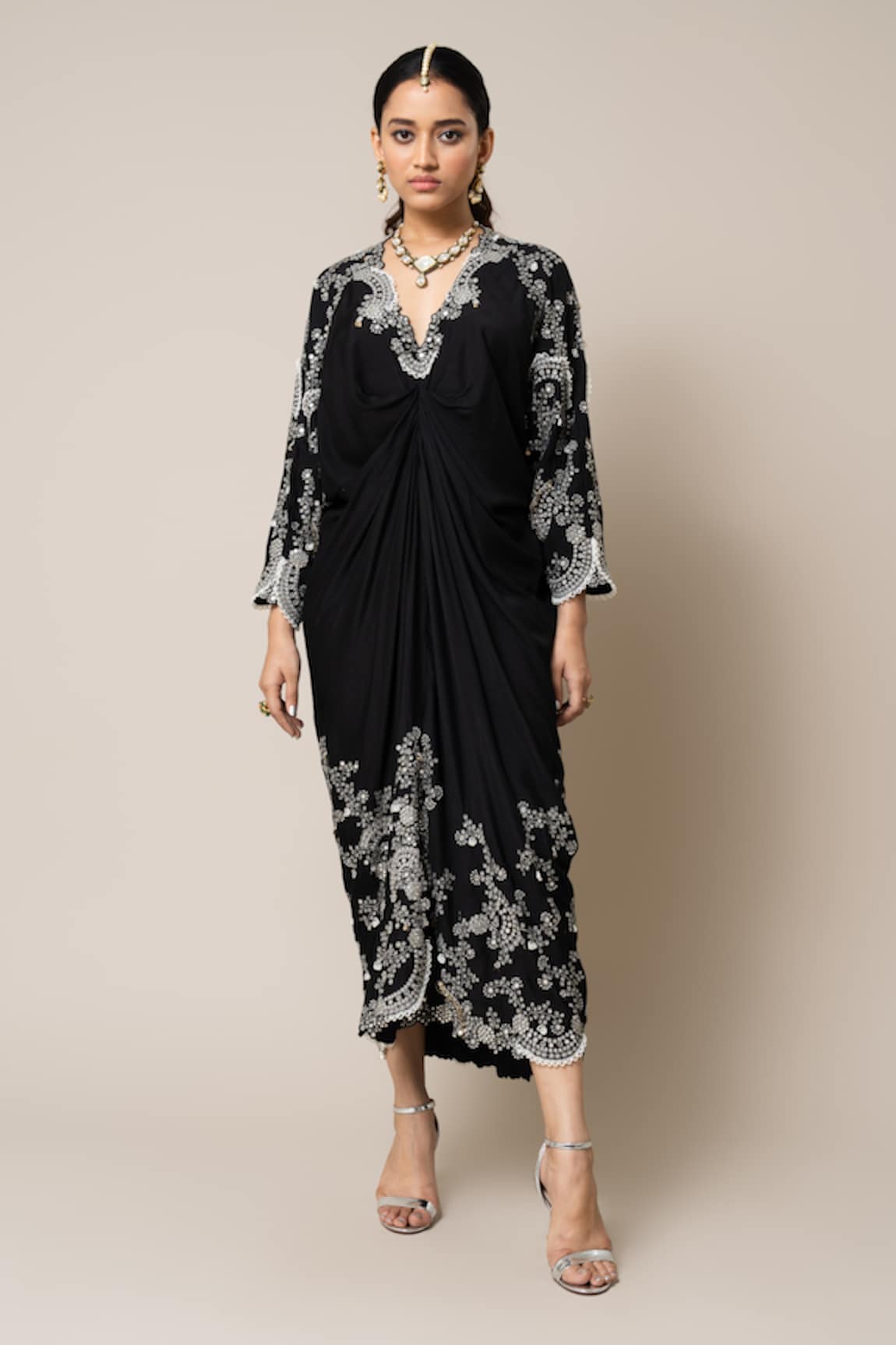 Nupur Kanoi Hand Embroidered Kaftan