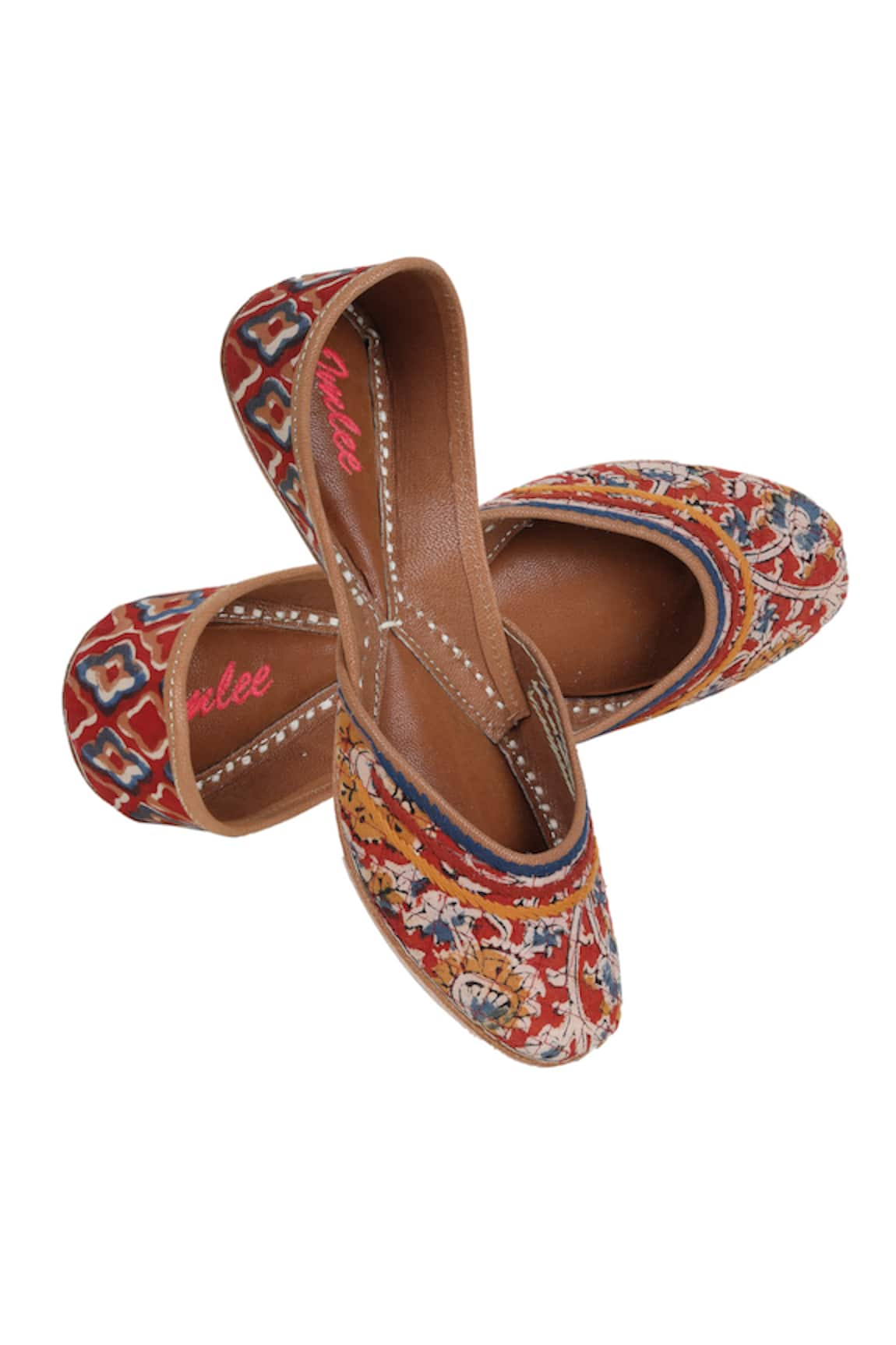 Imlee Jaipur Spicy Garden Print Juttis