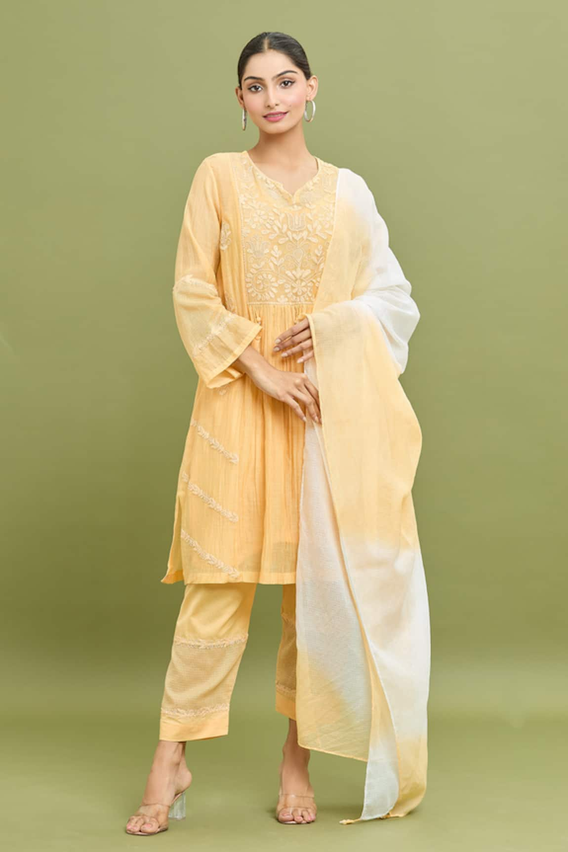 Jyoti Bansal Dori Embroidered Kurta Set