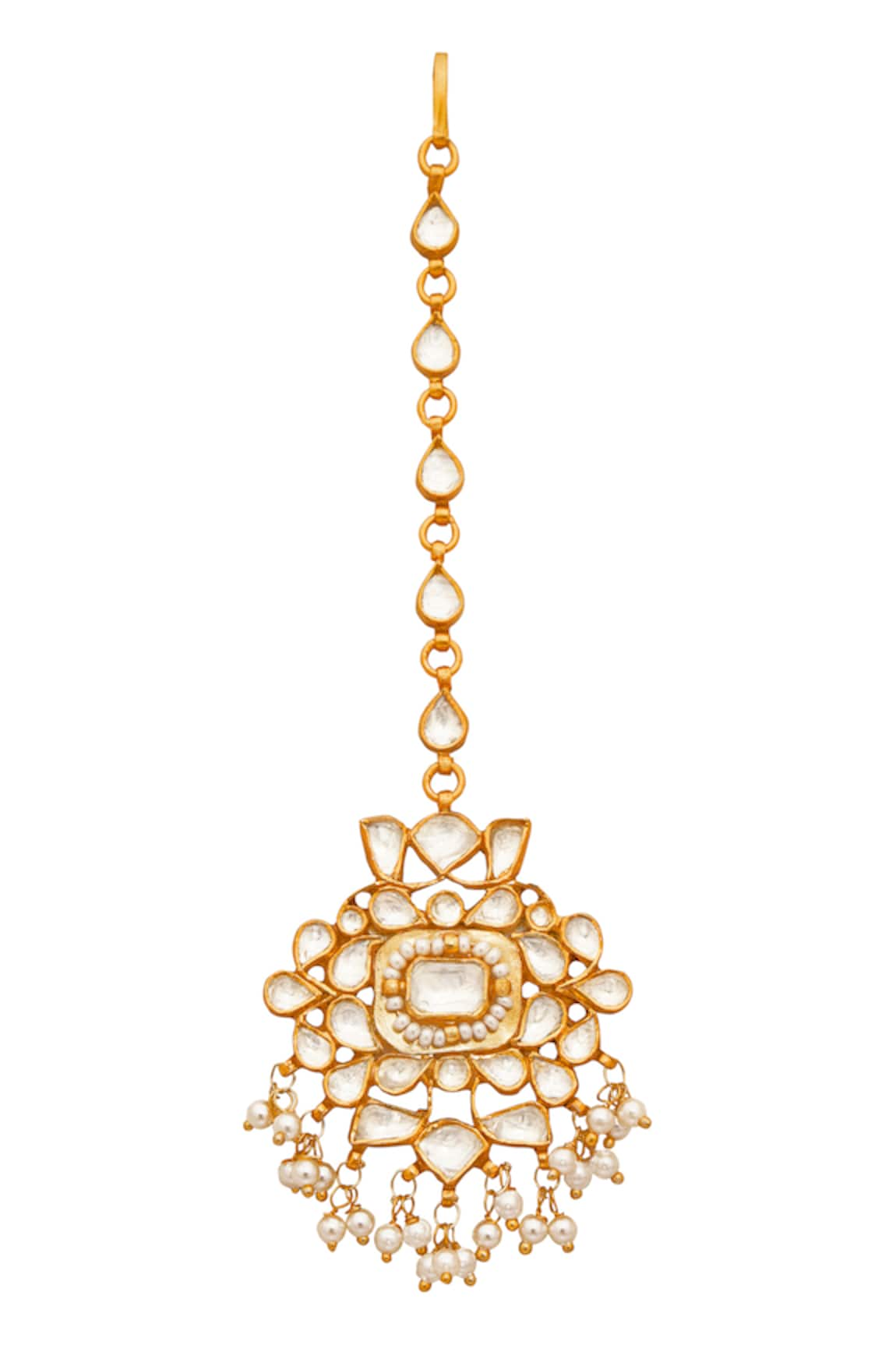 Anita Dongre Azmara Zircon Stone Embellished Maangtikka