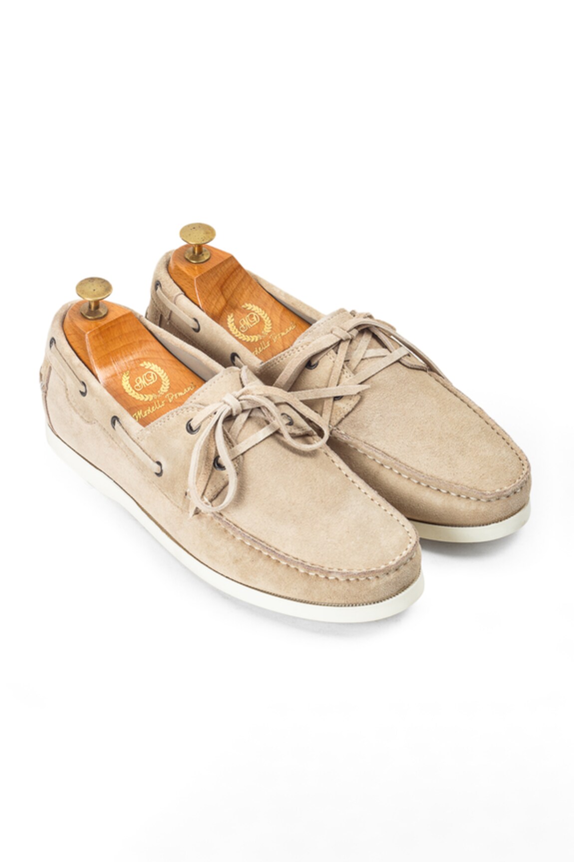 Domani Lucia Leather & Suede Boat Shoes