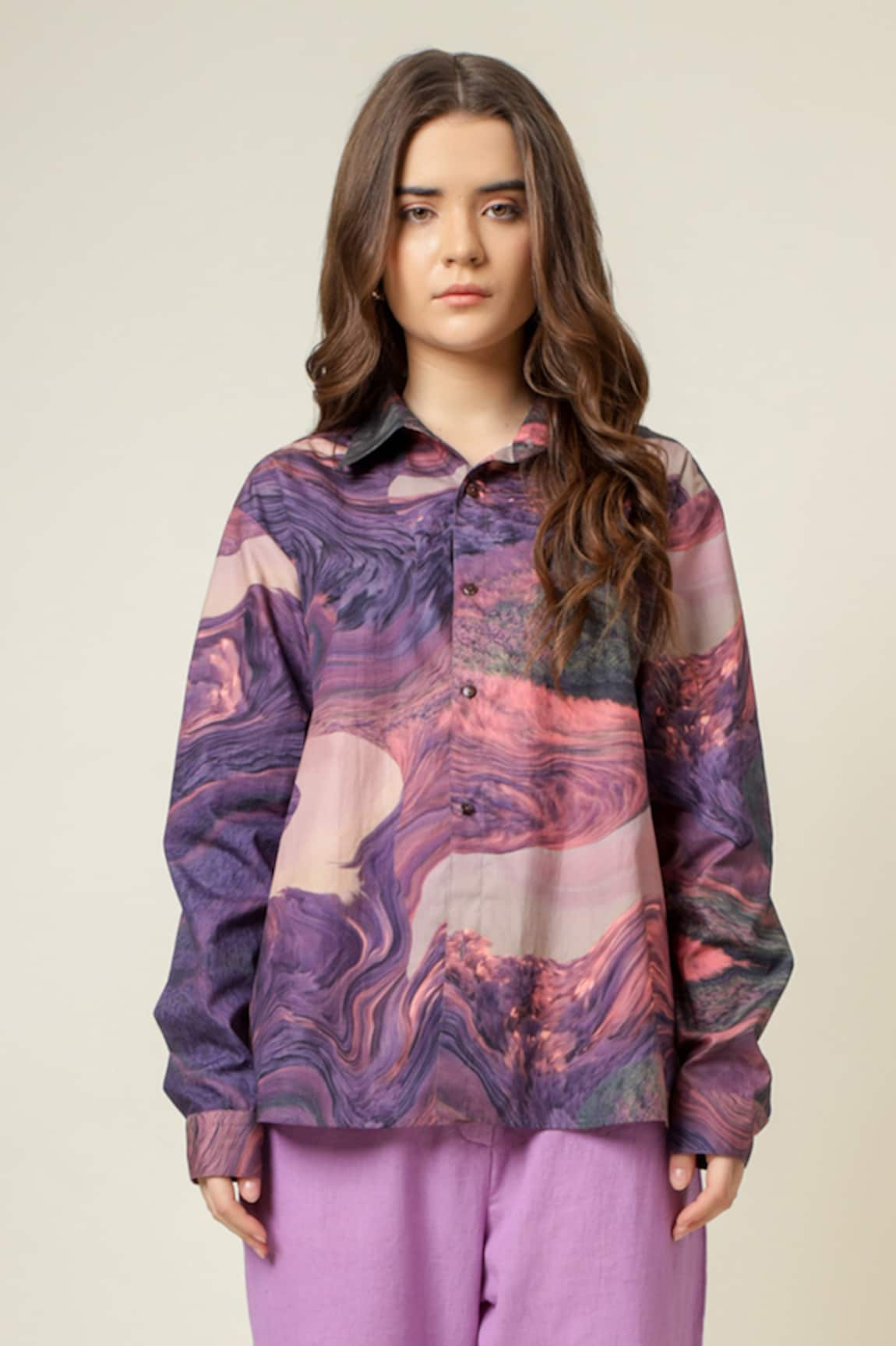 Doodlage Abstract Print Shirt