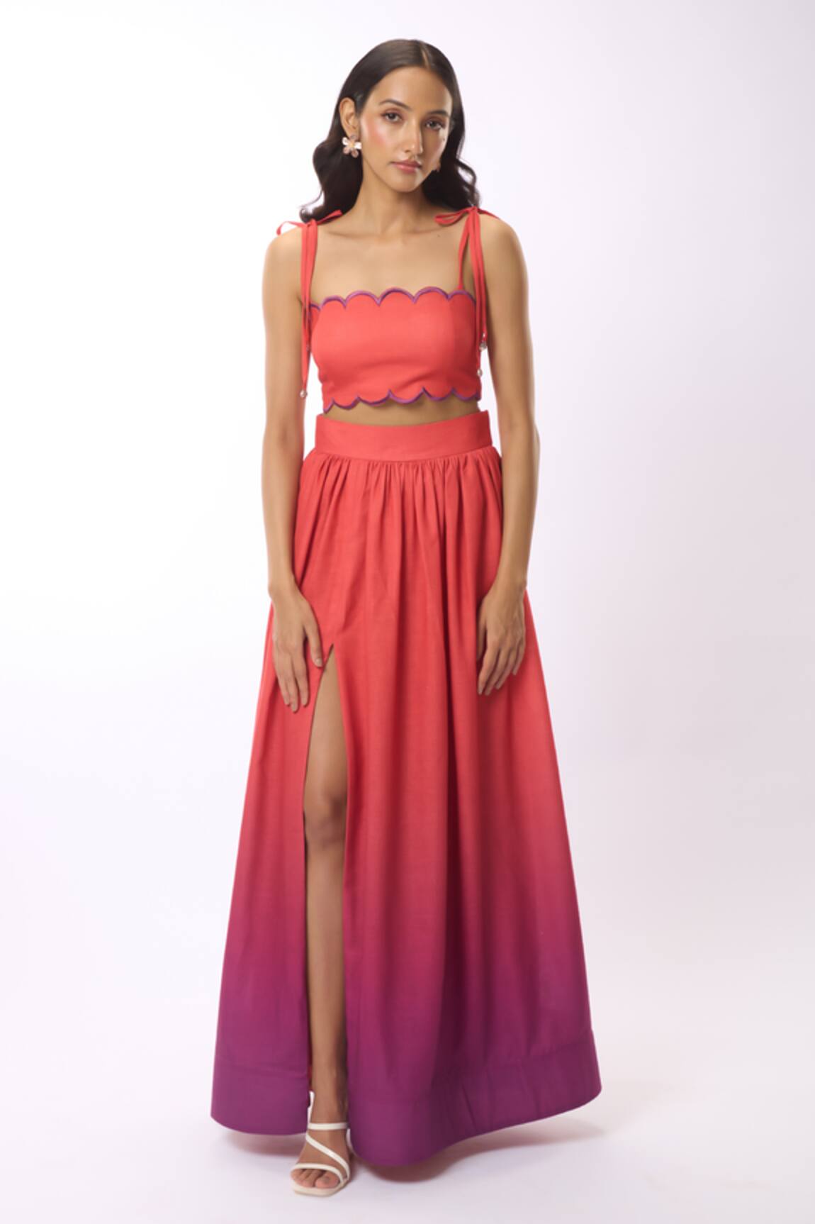 Verano By Tanya Alyssa Ombre Maxi Skirt
