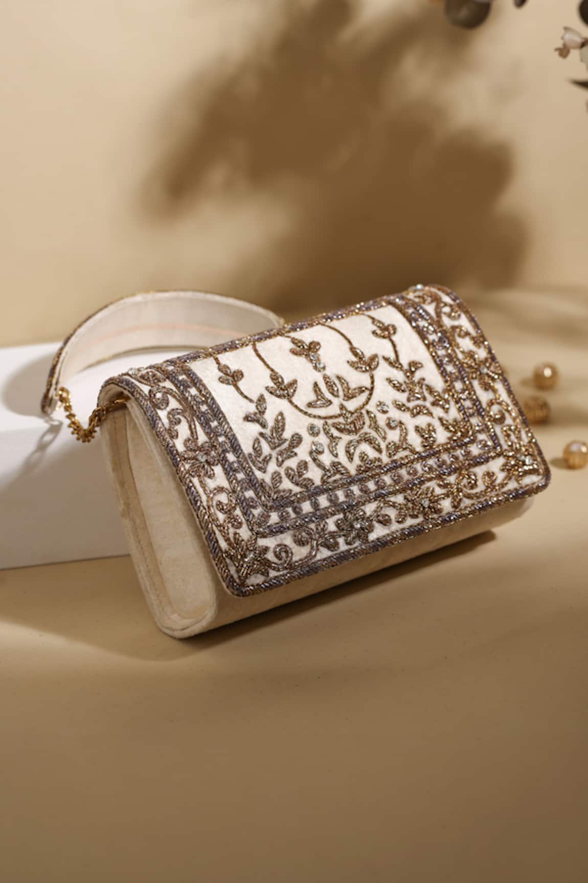 Be Chic Devi Embellished Clutch