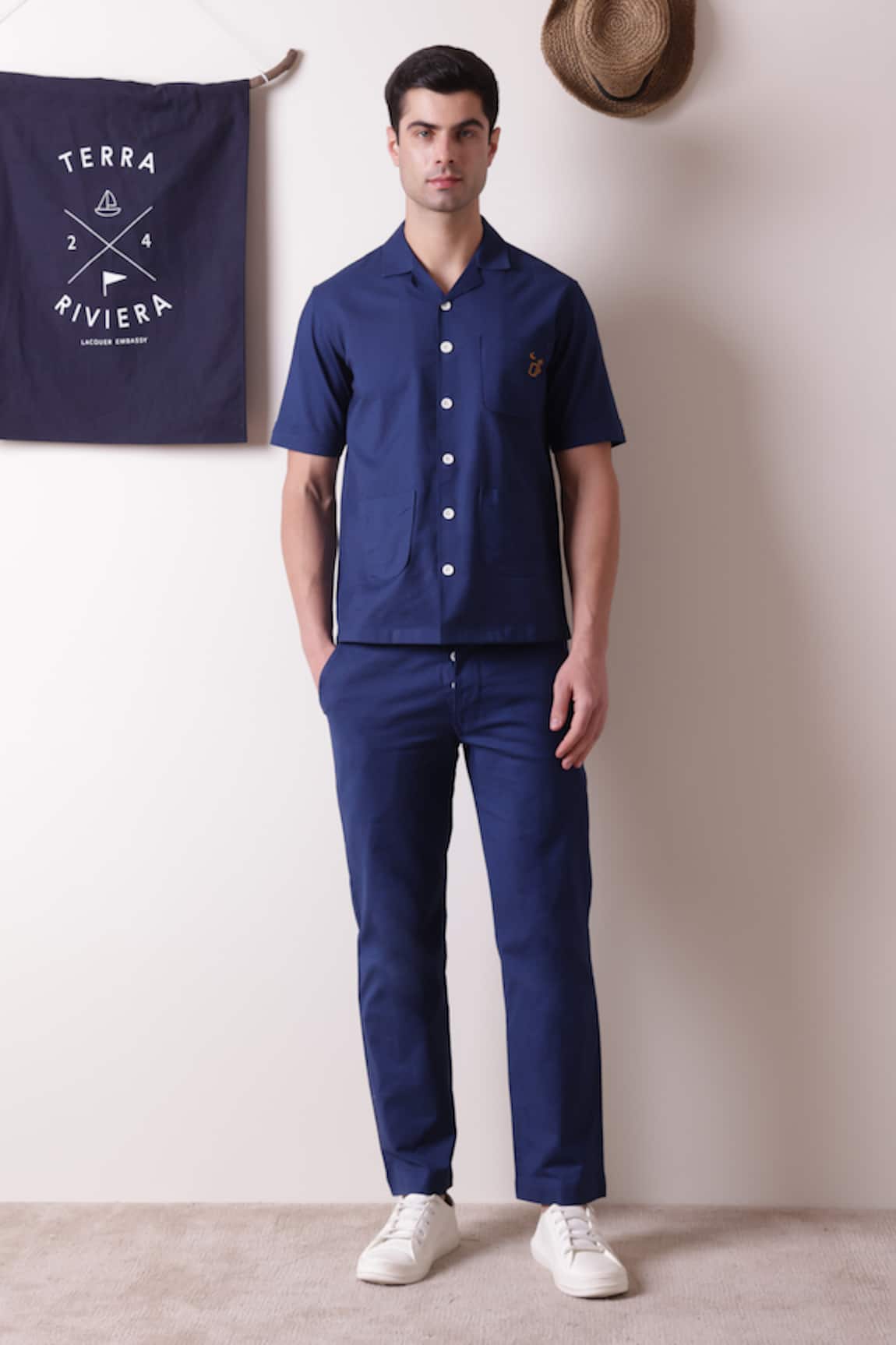 Lacquer Embassy Lapis Patch Pocket Shirt