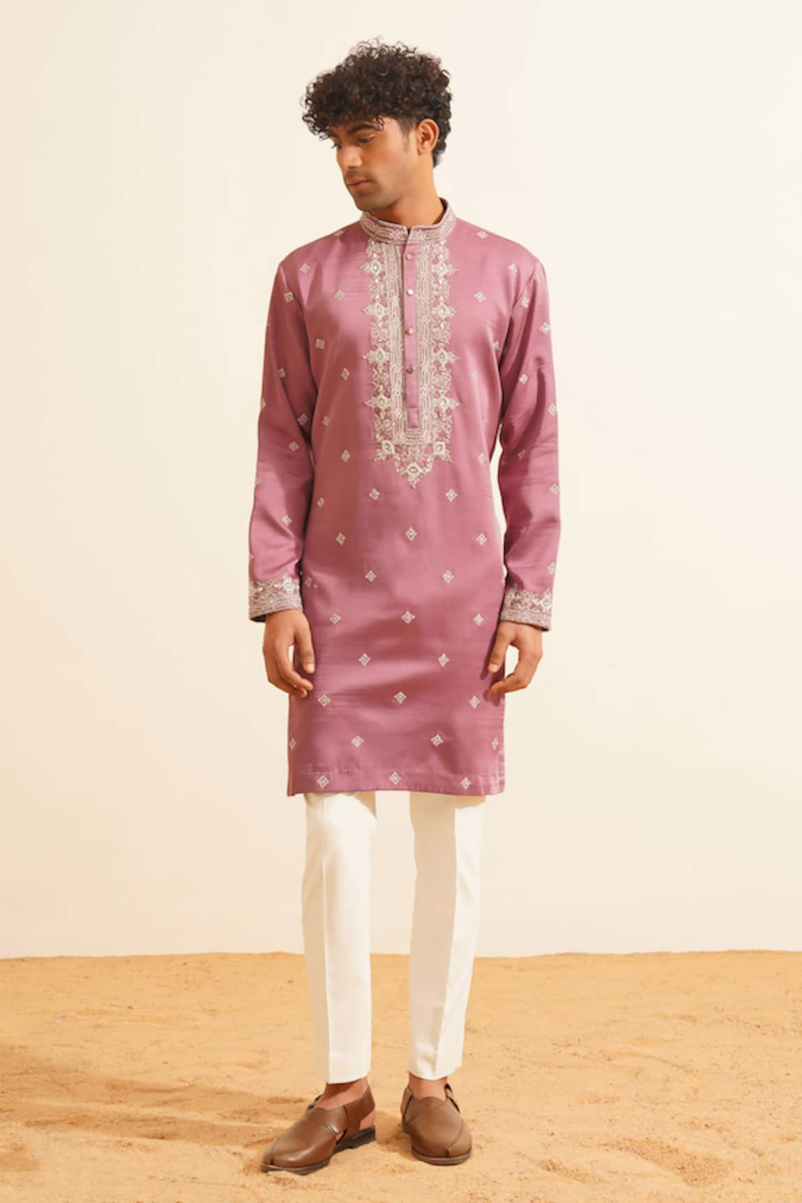 Shreyansh Designs Svanik Mirrorwork Embellished Kurta With Pant