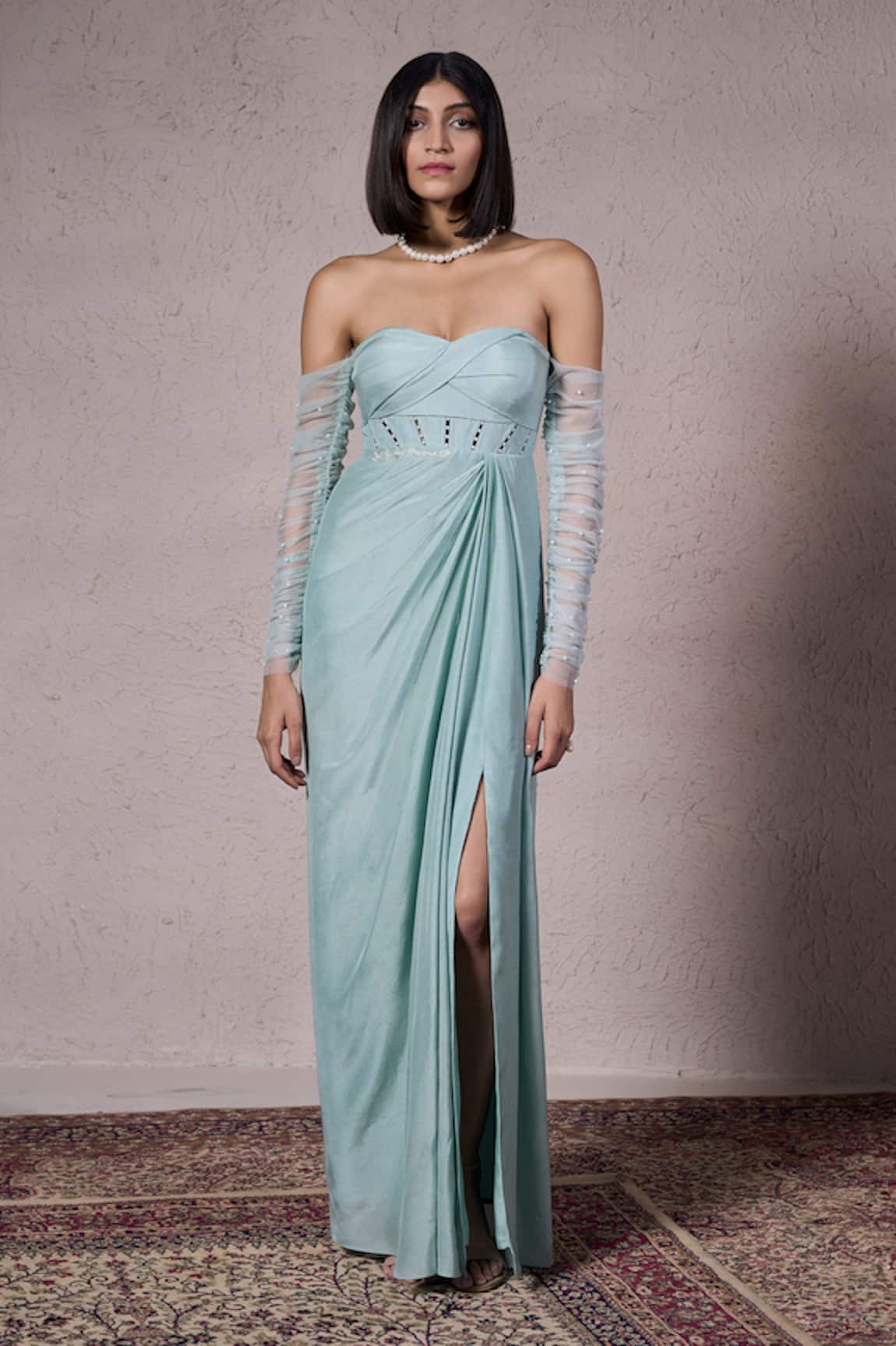 Parshya Hand Embellished Gown