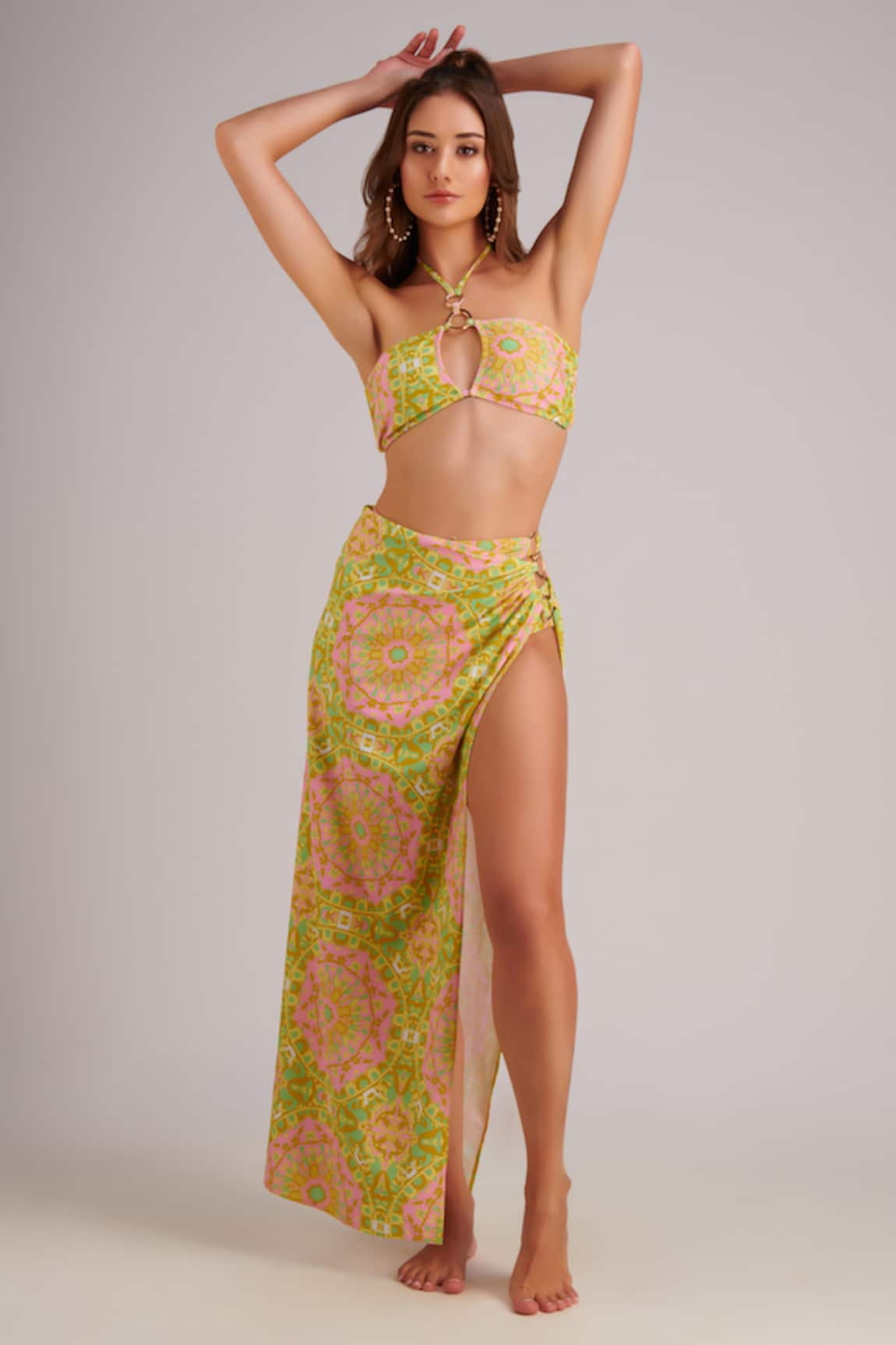 Kai Resortwear Vintage Printed Bikini Set