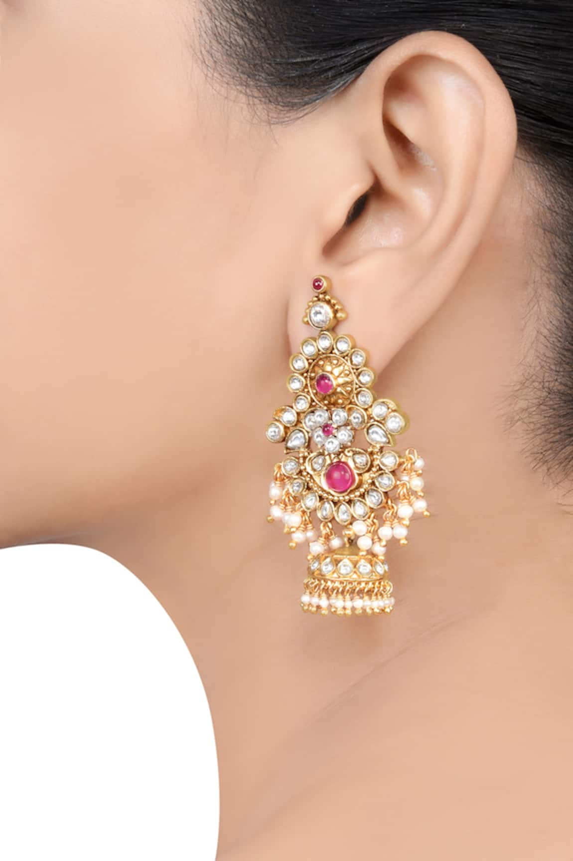 Tribe Amrapali Juhita Chandelier Earrings