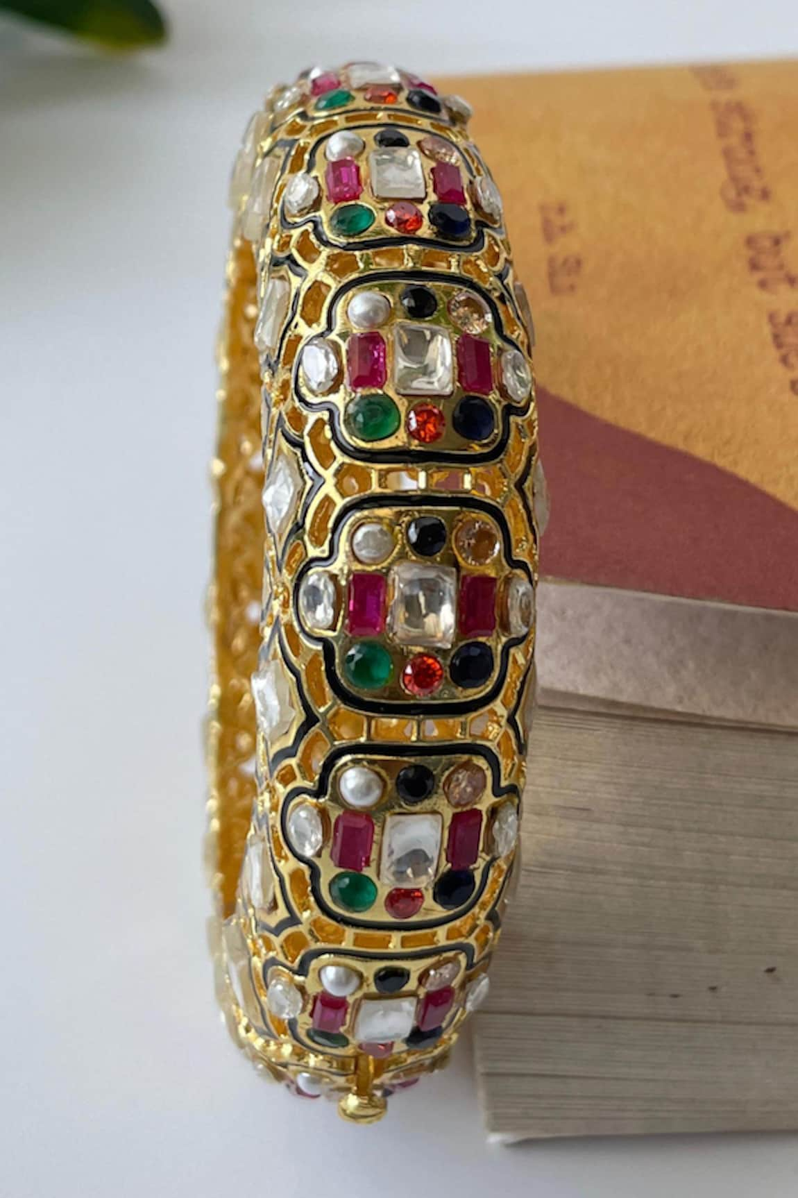 Studio6 Jewels Stones Embellished Bangle