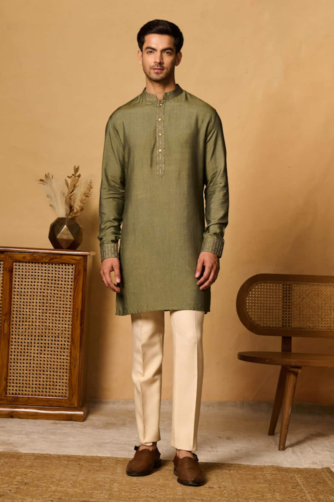 Philocaly Mehrab Straight Kurta