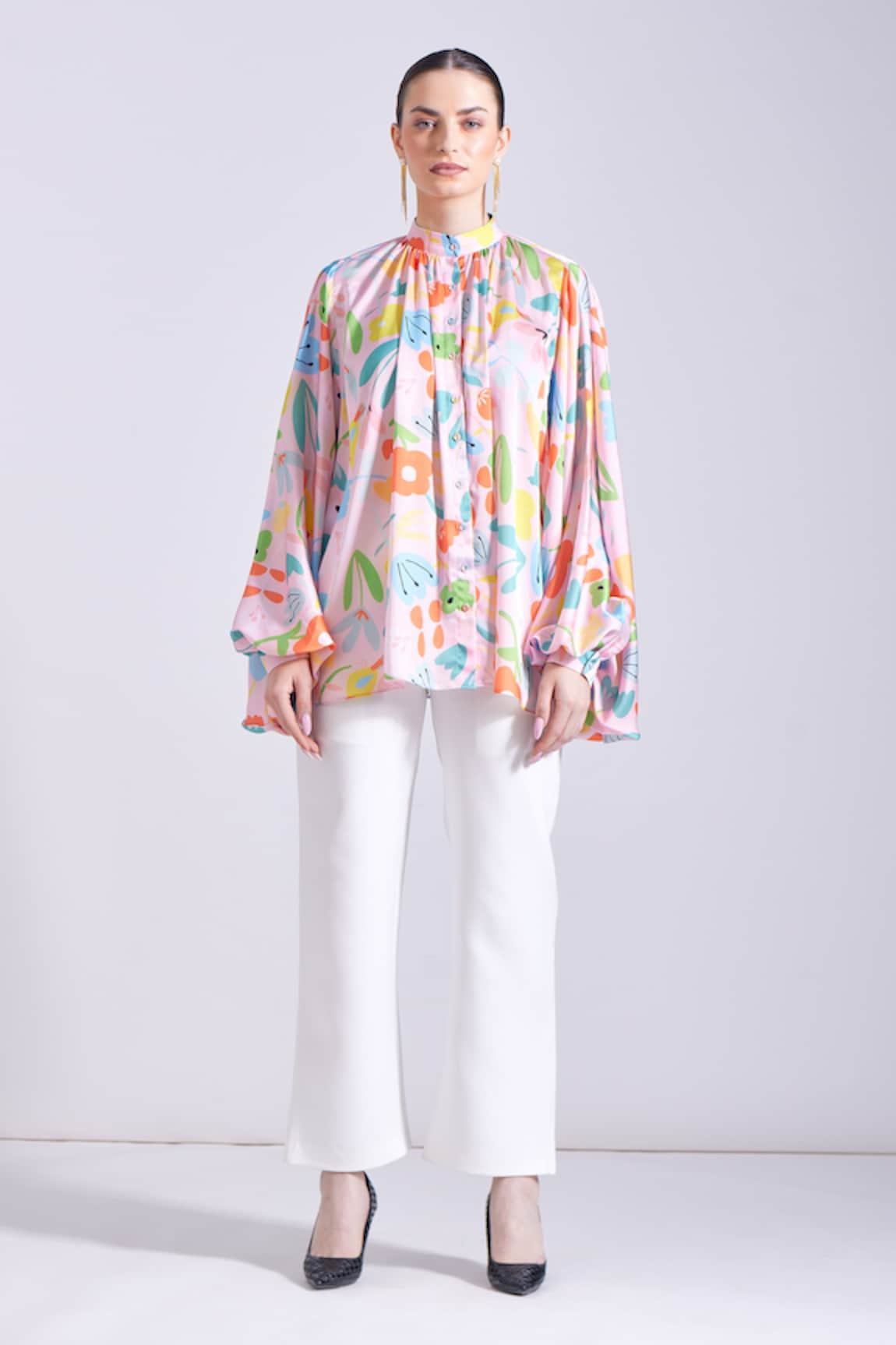 Zosia Jasper Floral Print Shirt