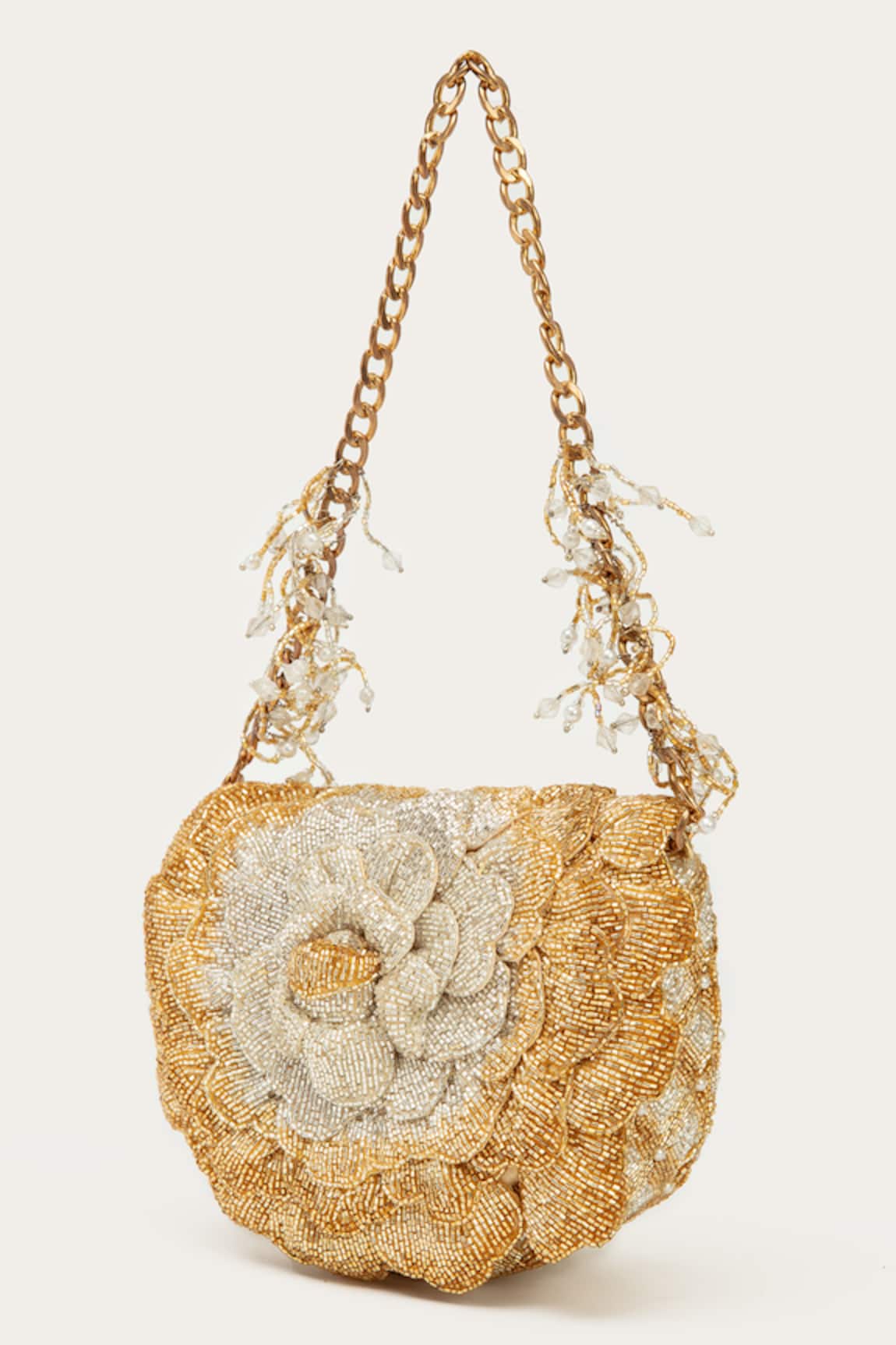 Doux Amour Coco Mini Flower Hand Embroidered Sling