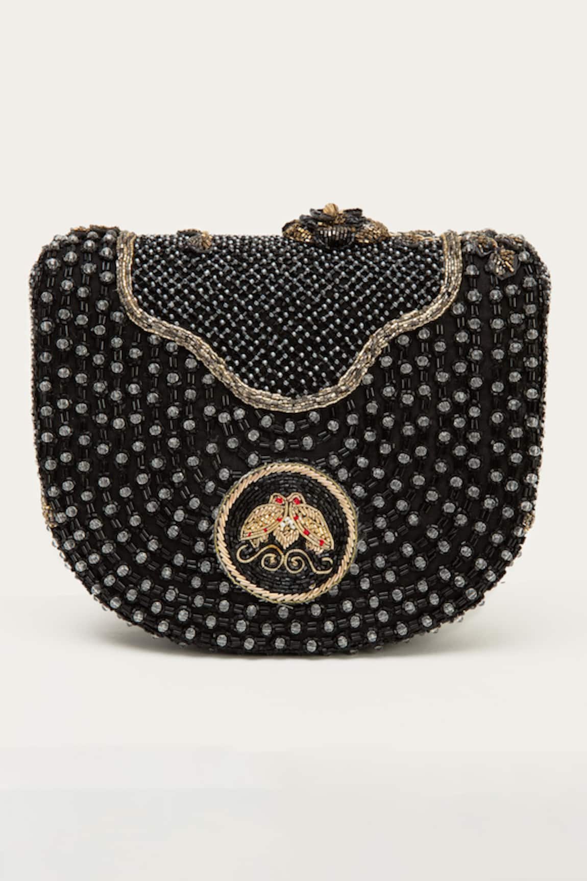 Doux Amour Callie Bead Embellished Sling Bag
