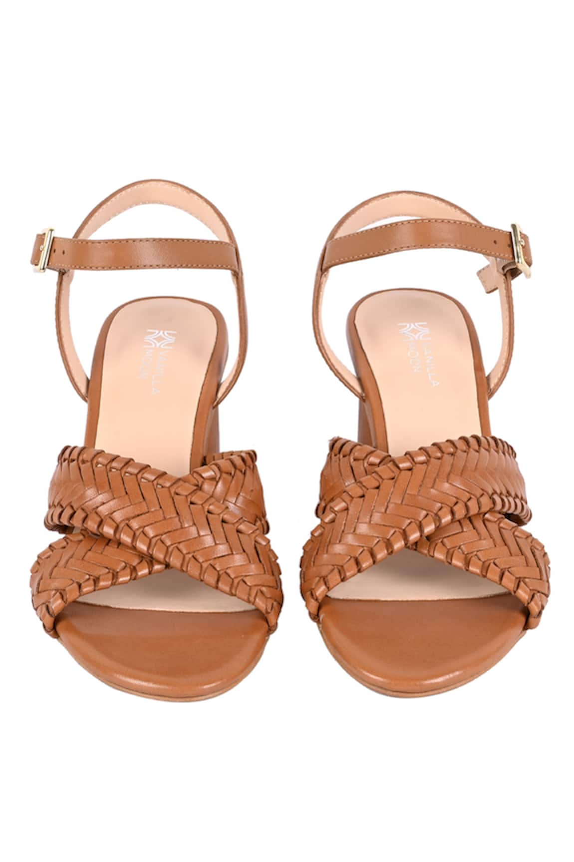 Vanilla Moon Ella Cross Strap Round Toe Sandals