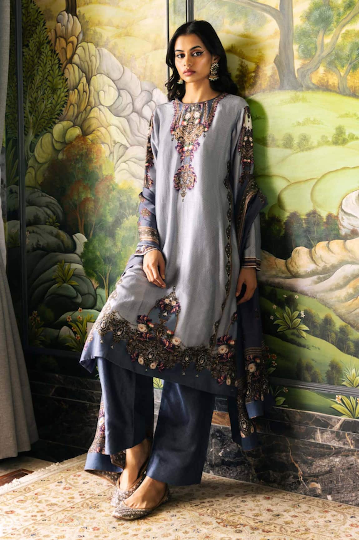 Falguni Shane Peacock Camilla Kurta Set