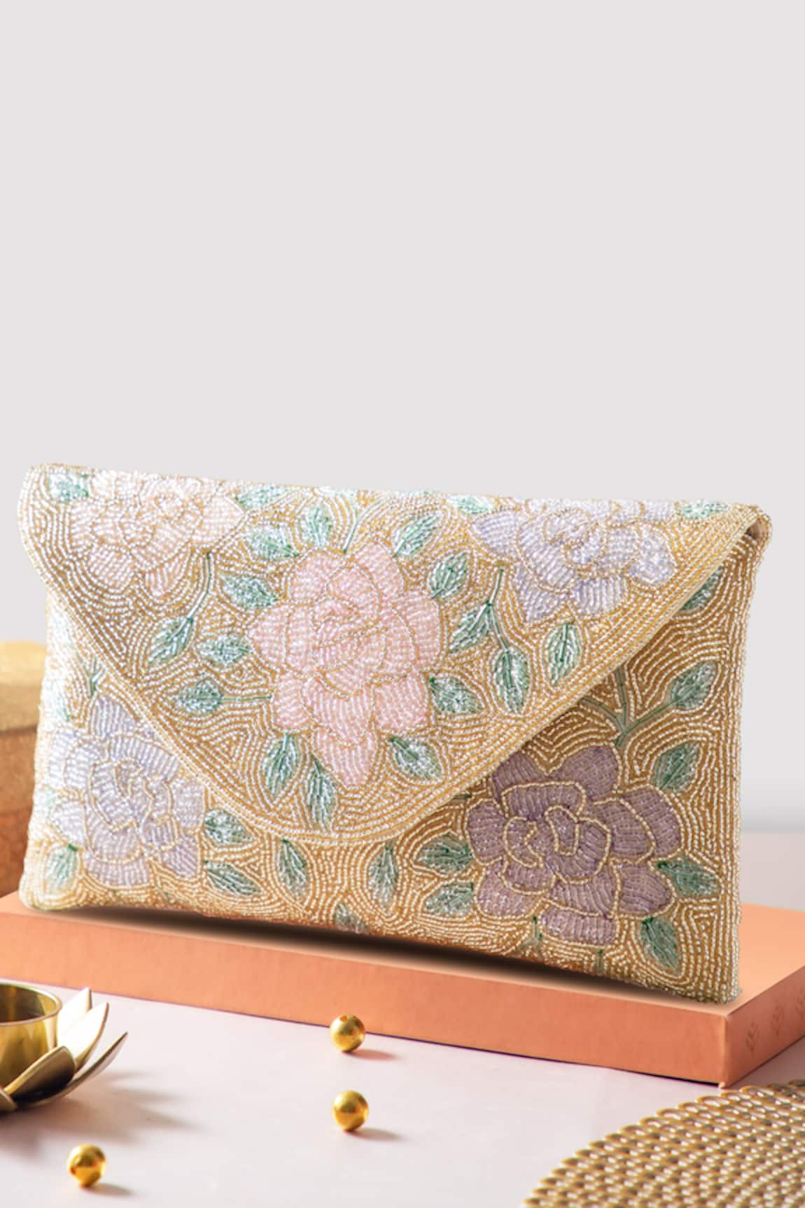 Alor Bags Aristocratic Affair Embellished Clutch