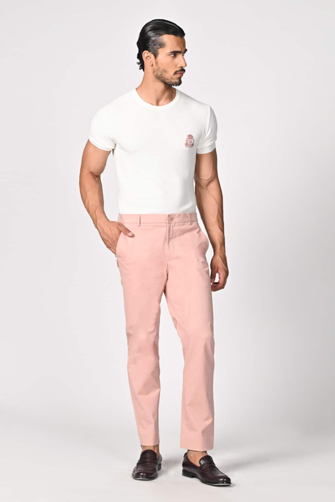 S&N by Shantnu Nikhil Straight Fit Trouser