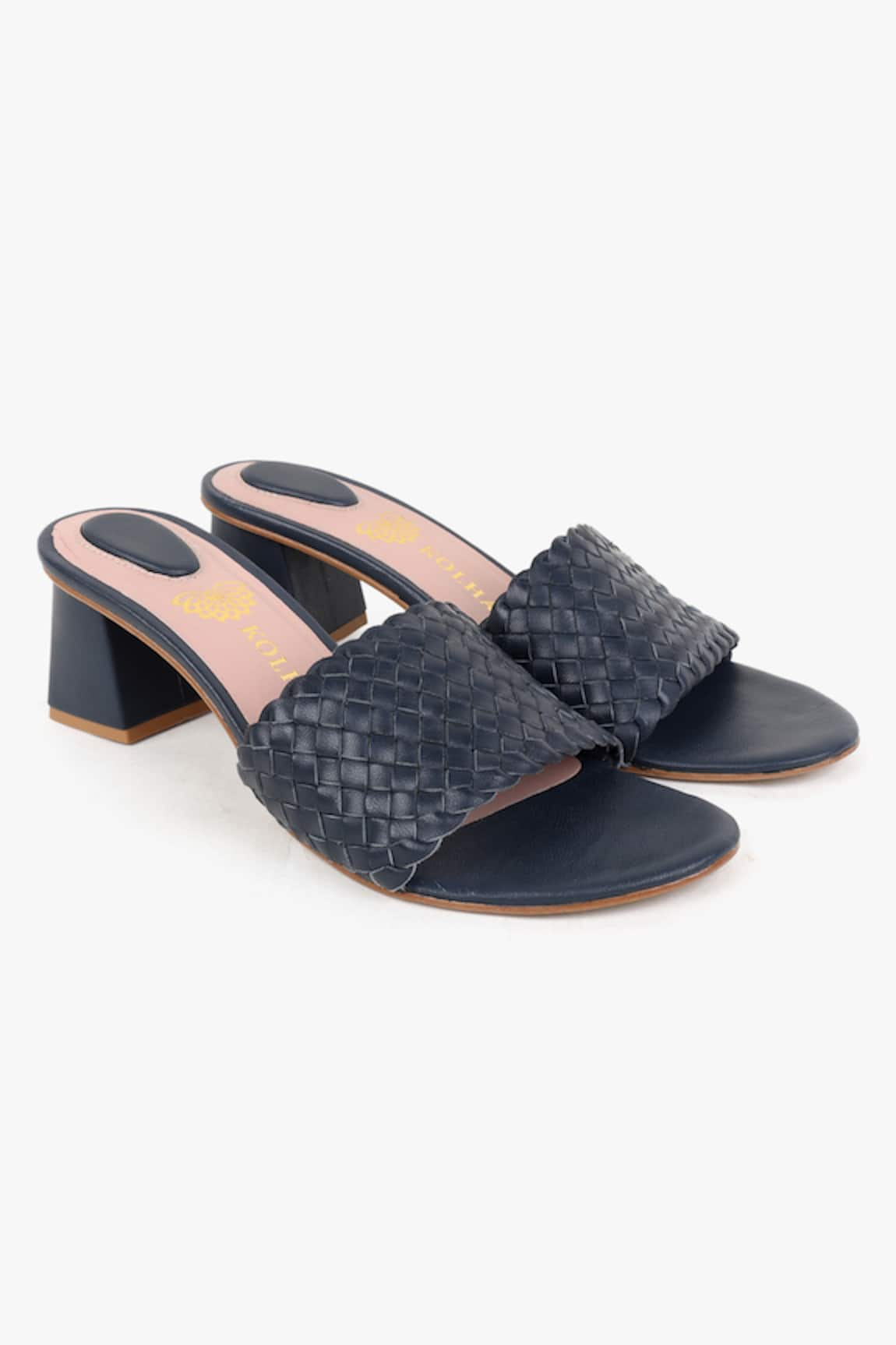 KOLHA Ajaya Basket Weave Heels