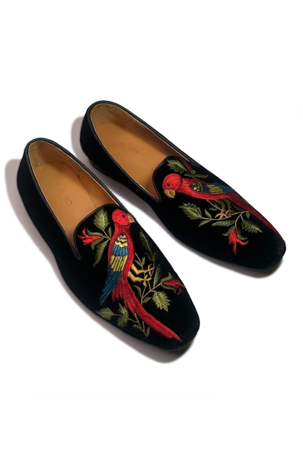 Rohit Bal Twin Bird Embroidered Shoes