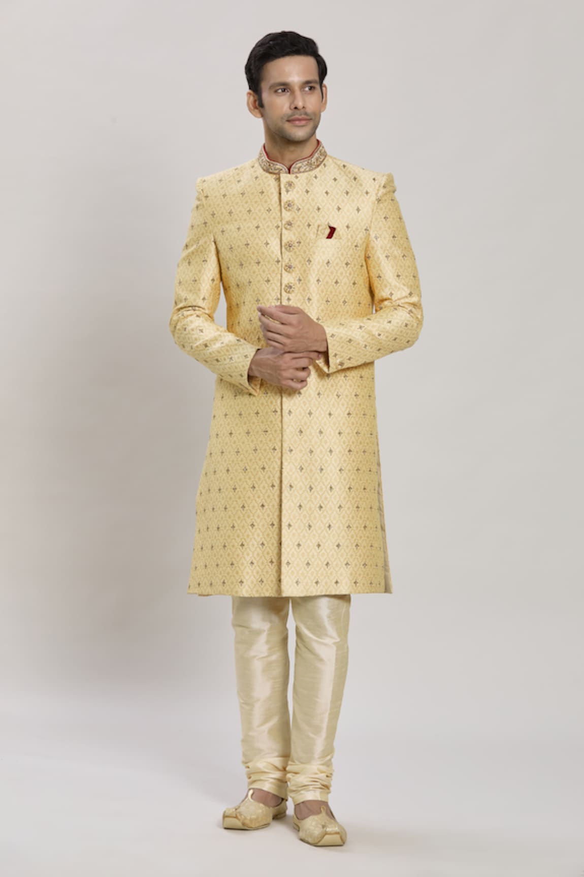 Arihant Rai Sinha Thread Work Sherwani Set