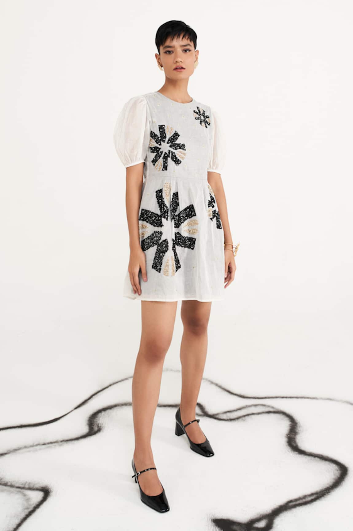 Verb by Pallavi Singhee Sequin Embroidered Dress
