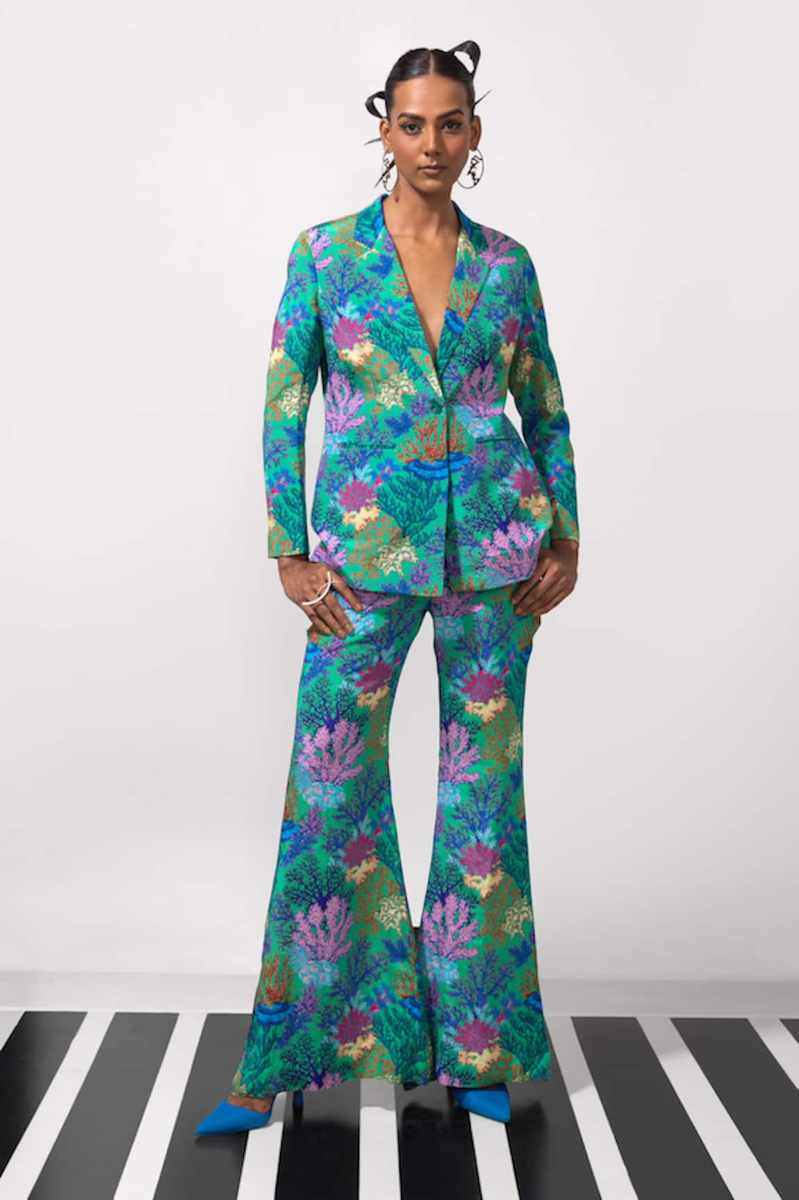 Nautanky Under The Sea Blazer & Pant Co-ord Set