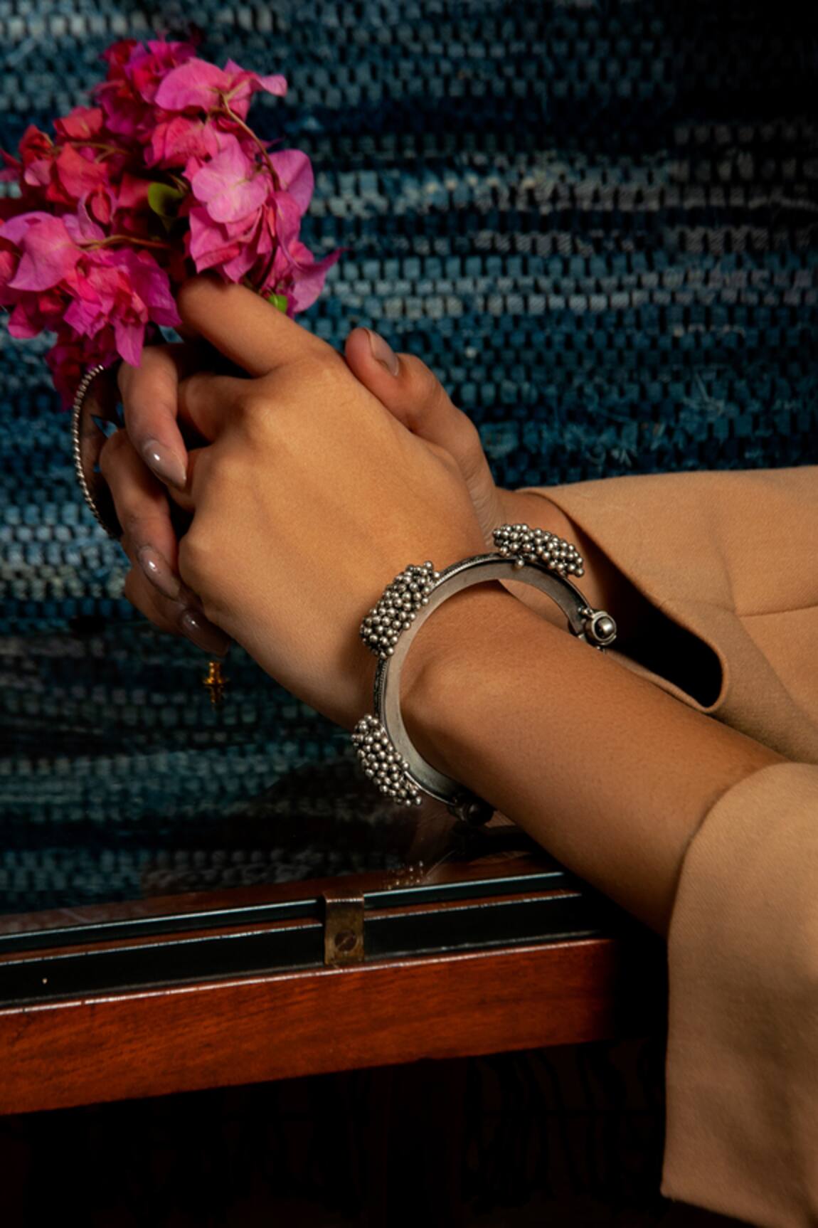 Neeta Boochra Tribal Ghungroo Rhapsody Statement Bangle