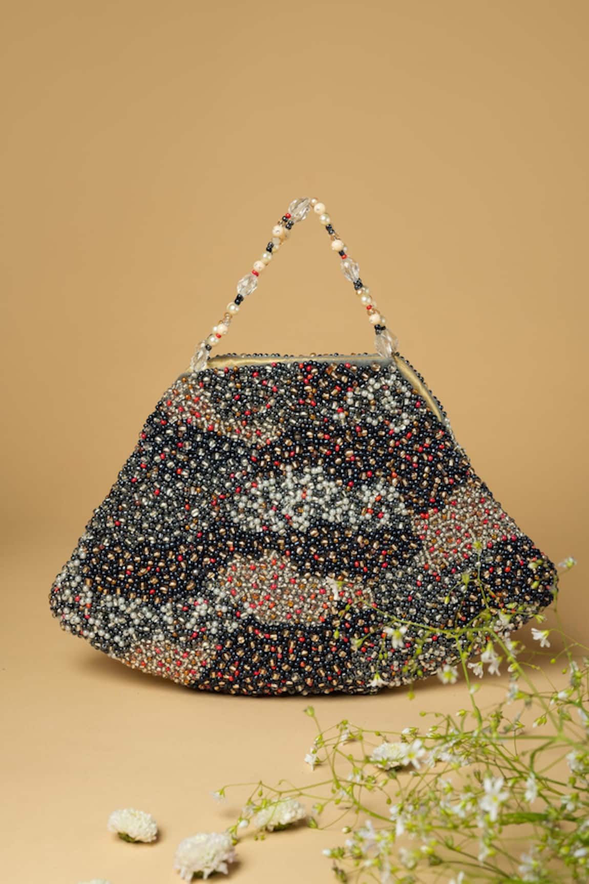 Clutch'D Abstract Hand Embroidered Bag