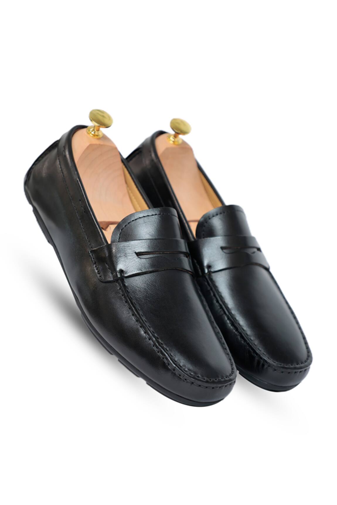 Vantier Markchapman Driving Leather Moccasins