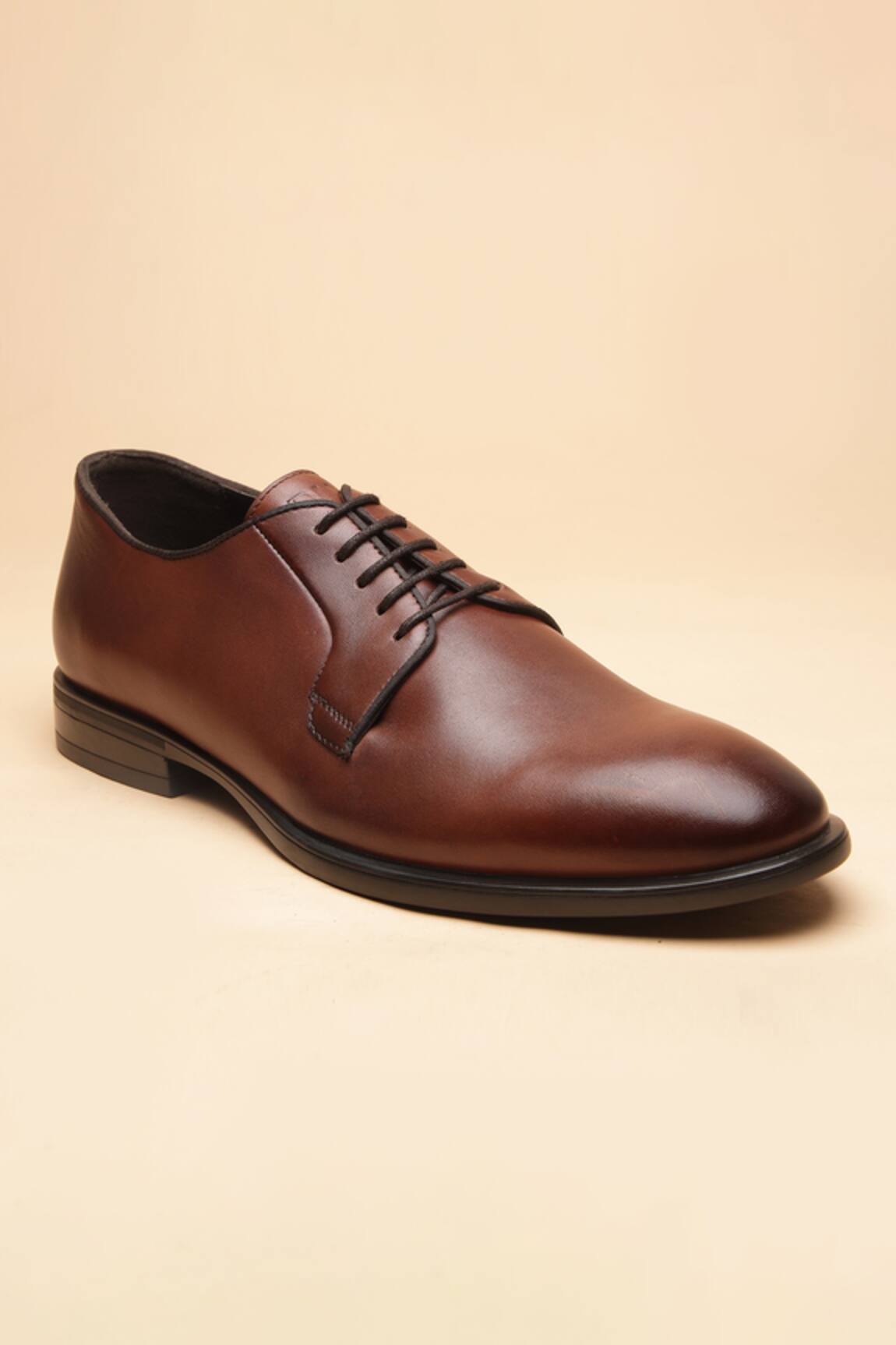 Dang Shoes Brown Lace-up Derby Office Shoes 