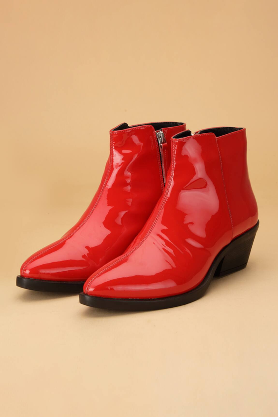 Dang Shoes Joker Patent Leather Boots 