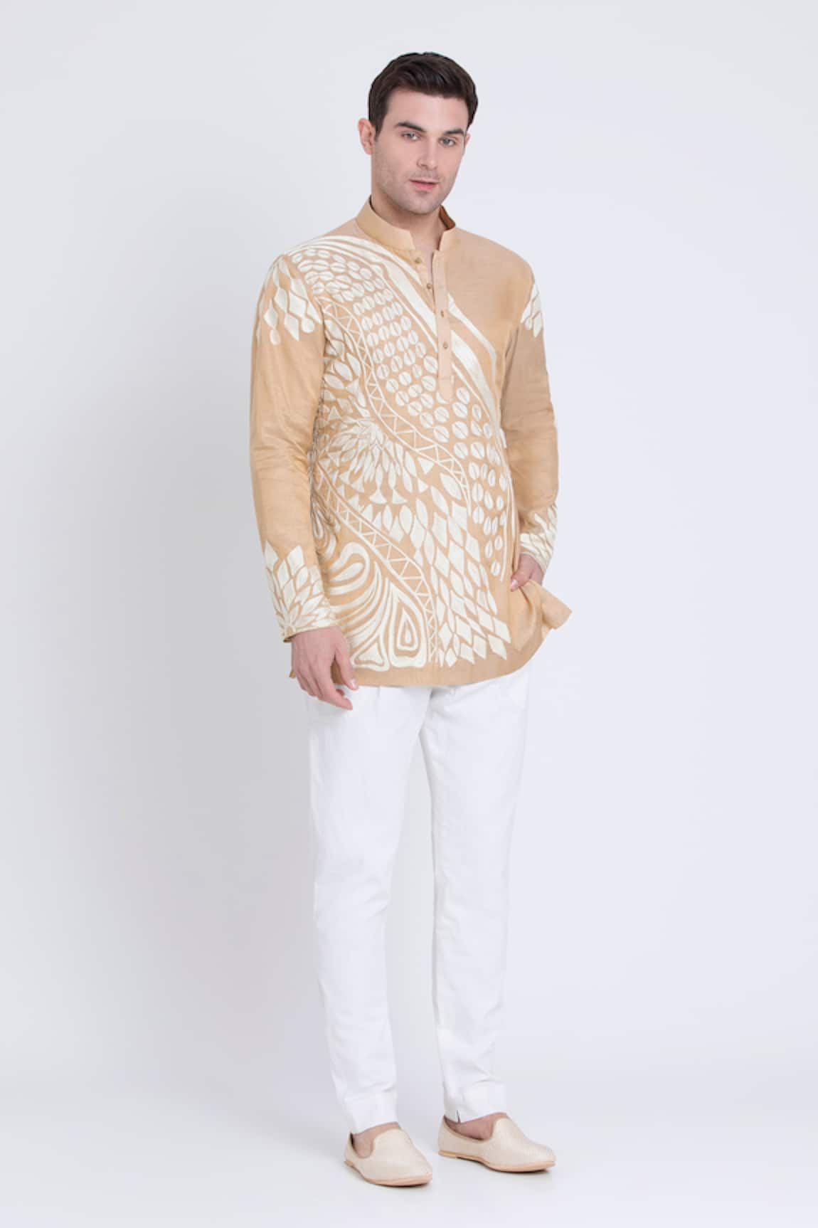 Arun verma Aari Embroidered Kurta