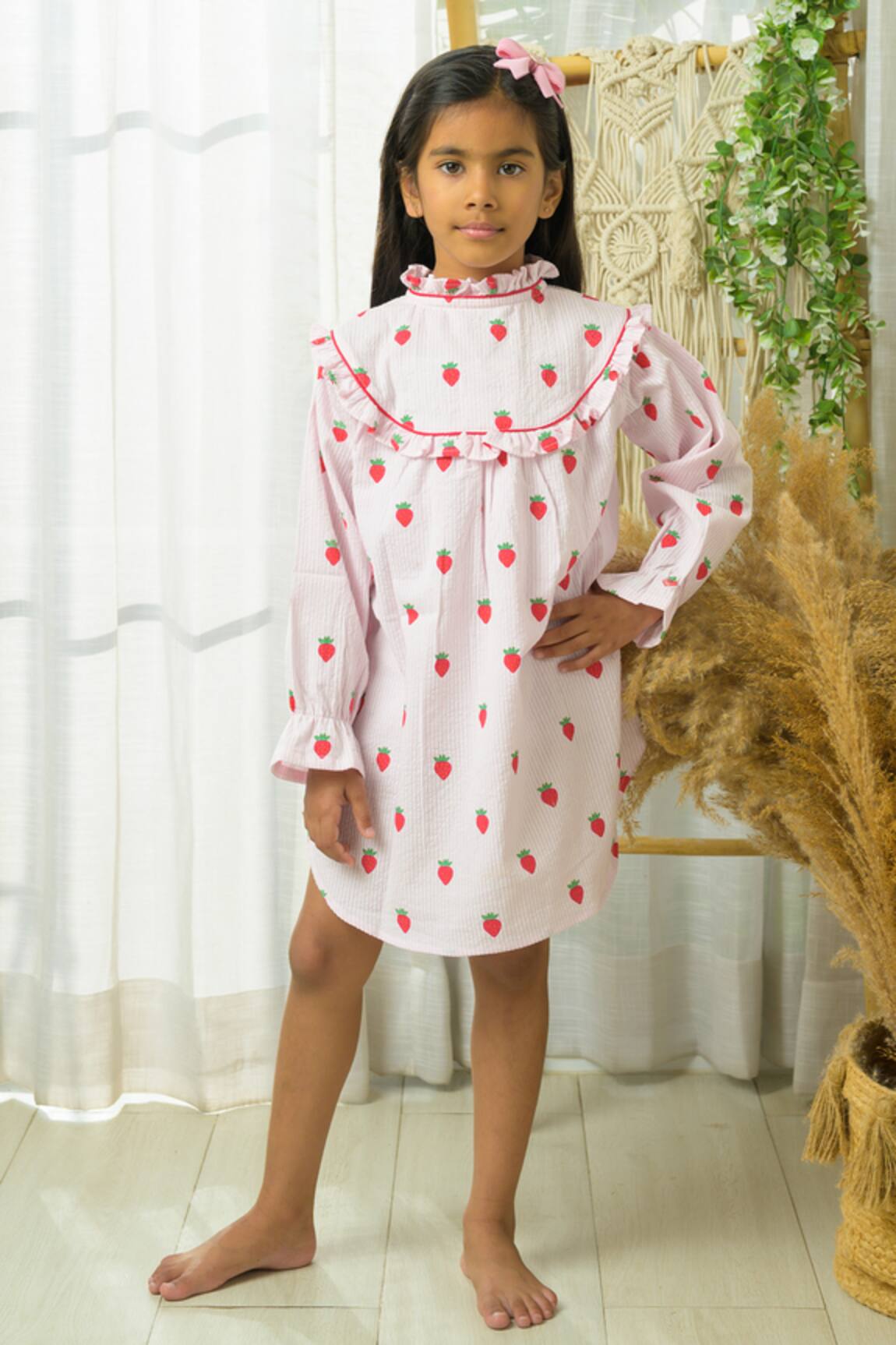 Fairies Forever Strawberry Print Night Dress