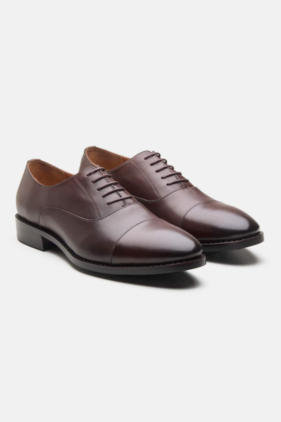 Kozasko Goodyear Welted Captoe Oxford Shoes