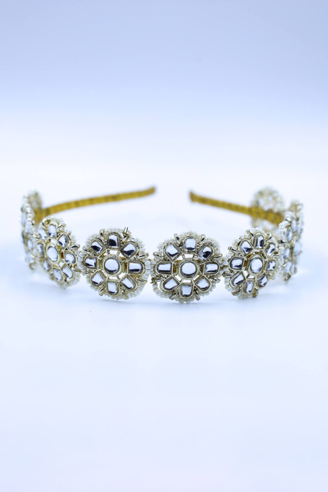 Foot Fuel Floral Brooch Hairband 